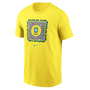 Nike 2026 Brazil Men's Core Cotton Tee (Lateral - Front)