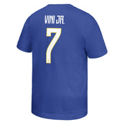 Nike 2026 Brazil Youth Core Vini Jr. #7 Tee (Back)