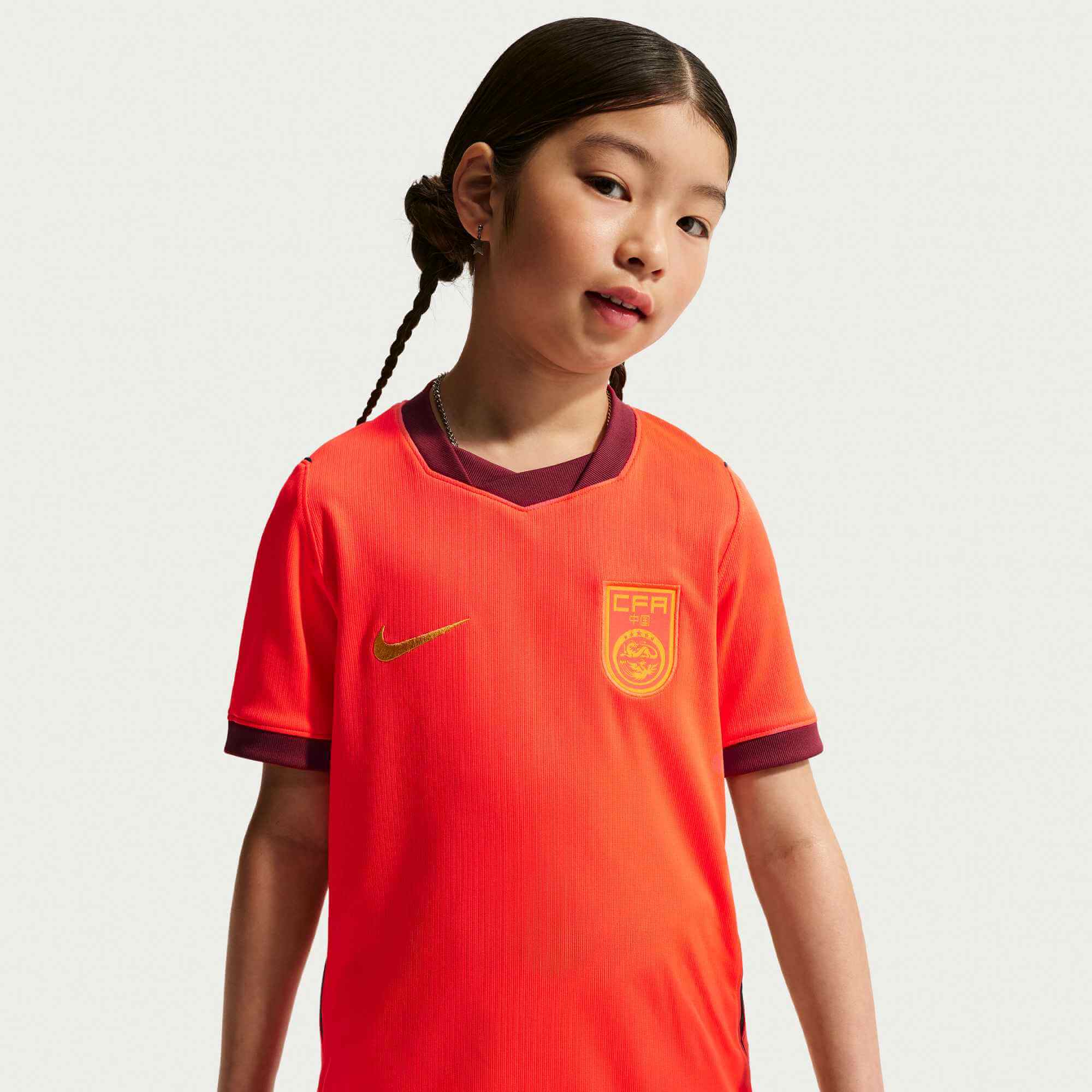 Nike 2026 China Youth Stadium Home Soccer Jersey (Front)