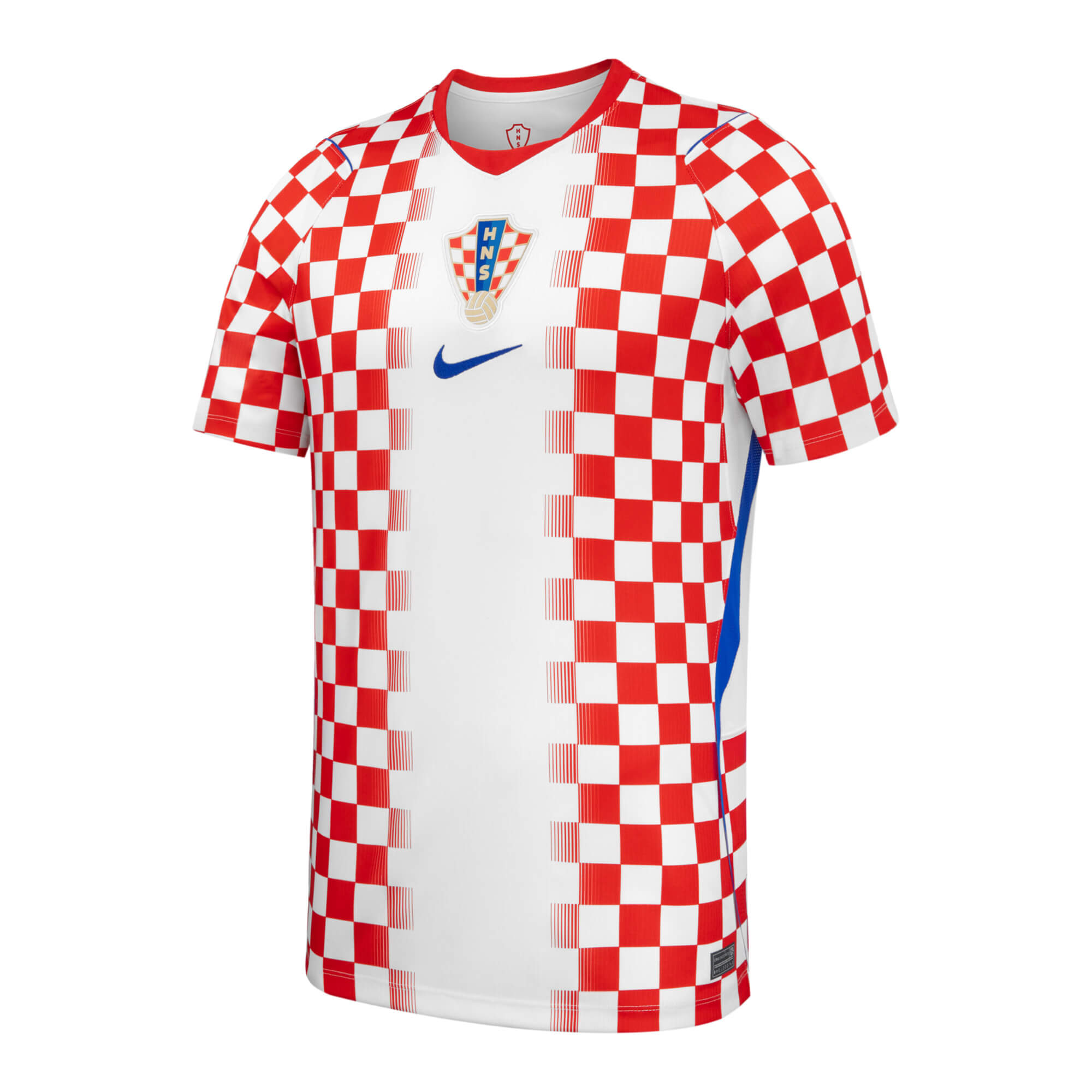 Nike 2026 Croatia Men's Stadium Home Soccer Jersey (Lateral - Front)