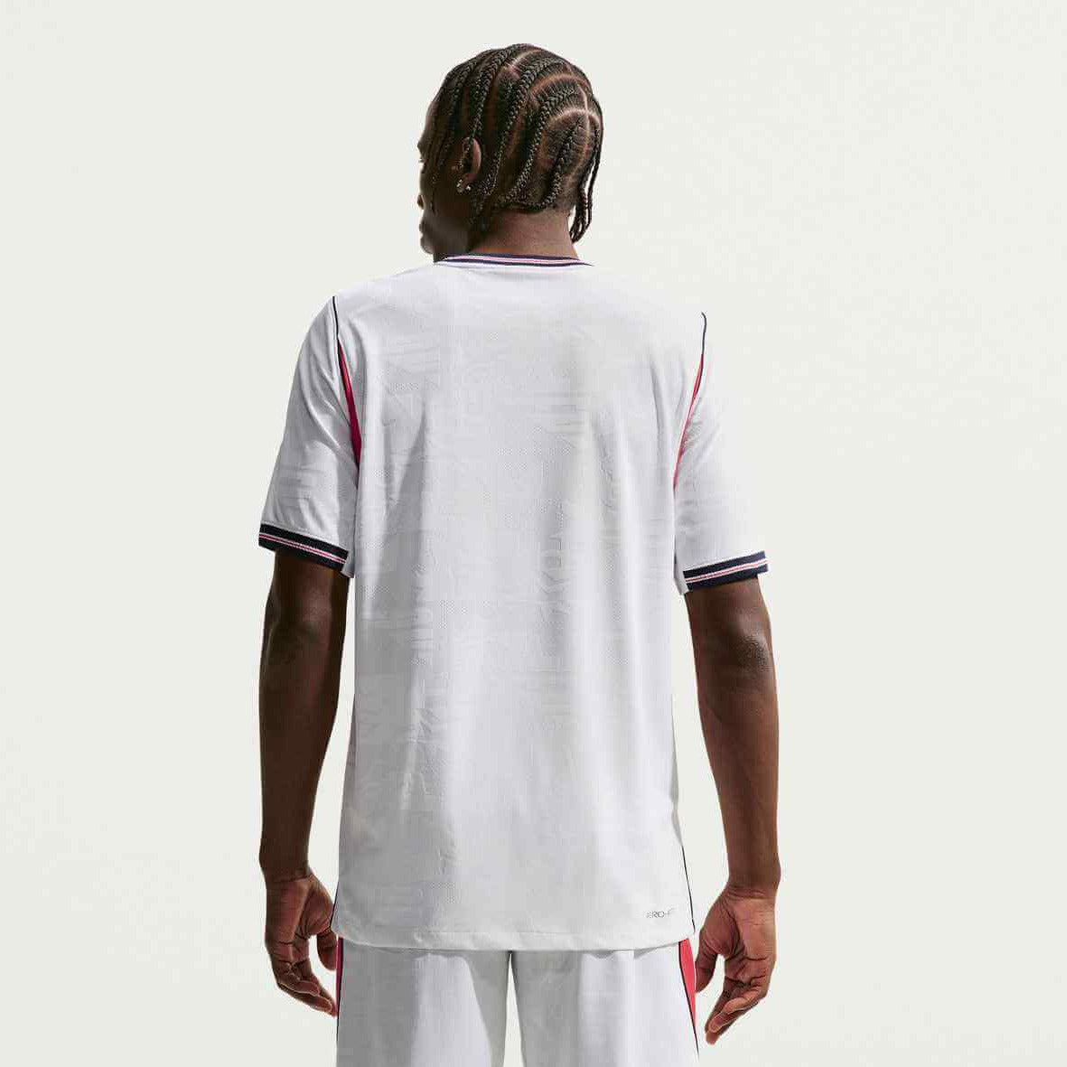 Nike 2026 England Men's Authentic Home Soccer Jersey (Model - Back)