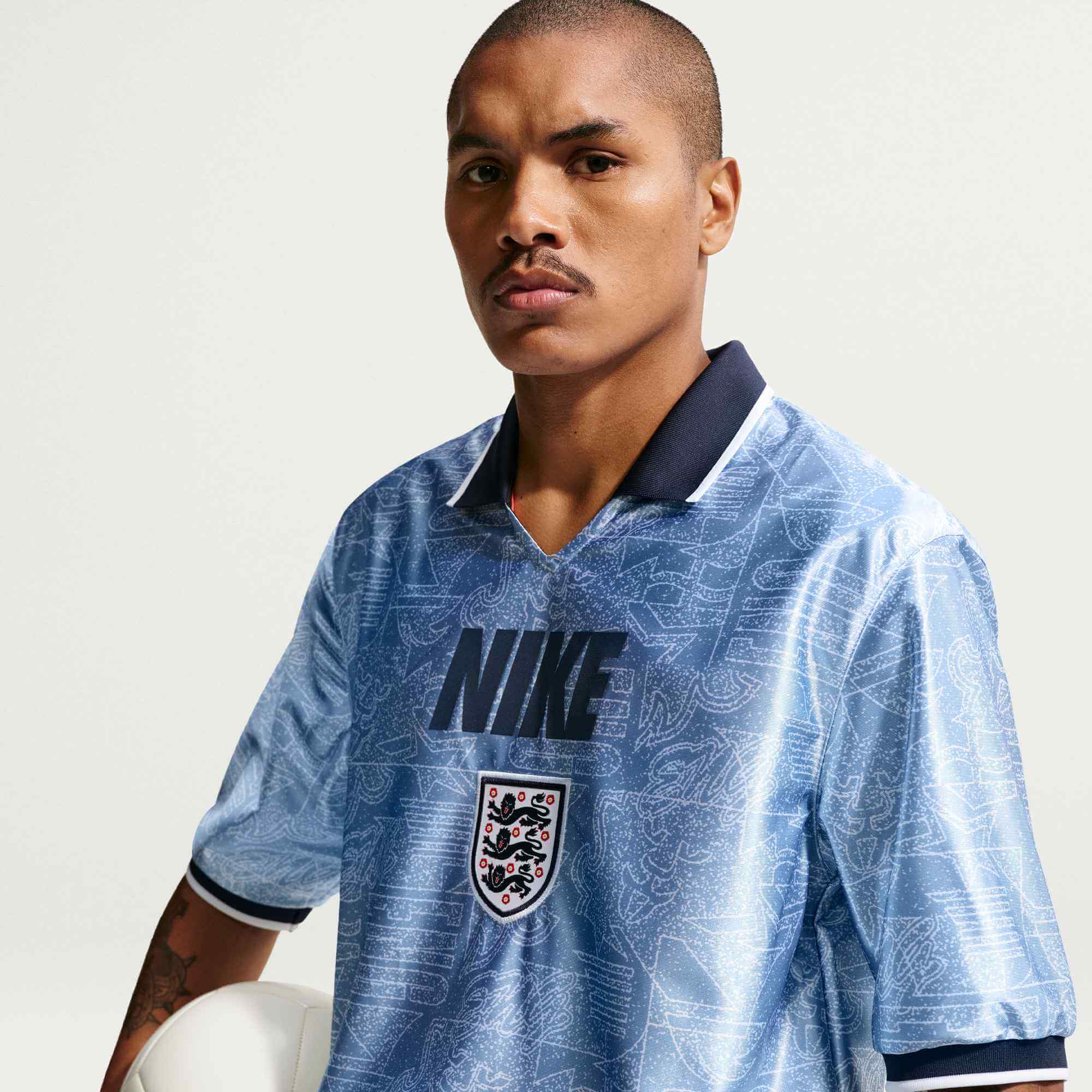 Nike 2026 England Men's Dri-Fit Energy Soccer Jersey (Detail 1)