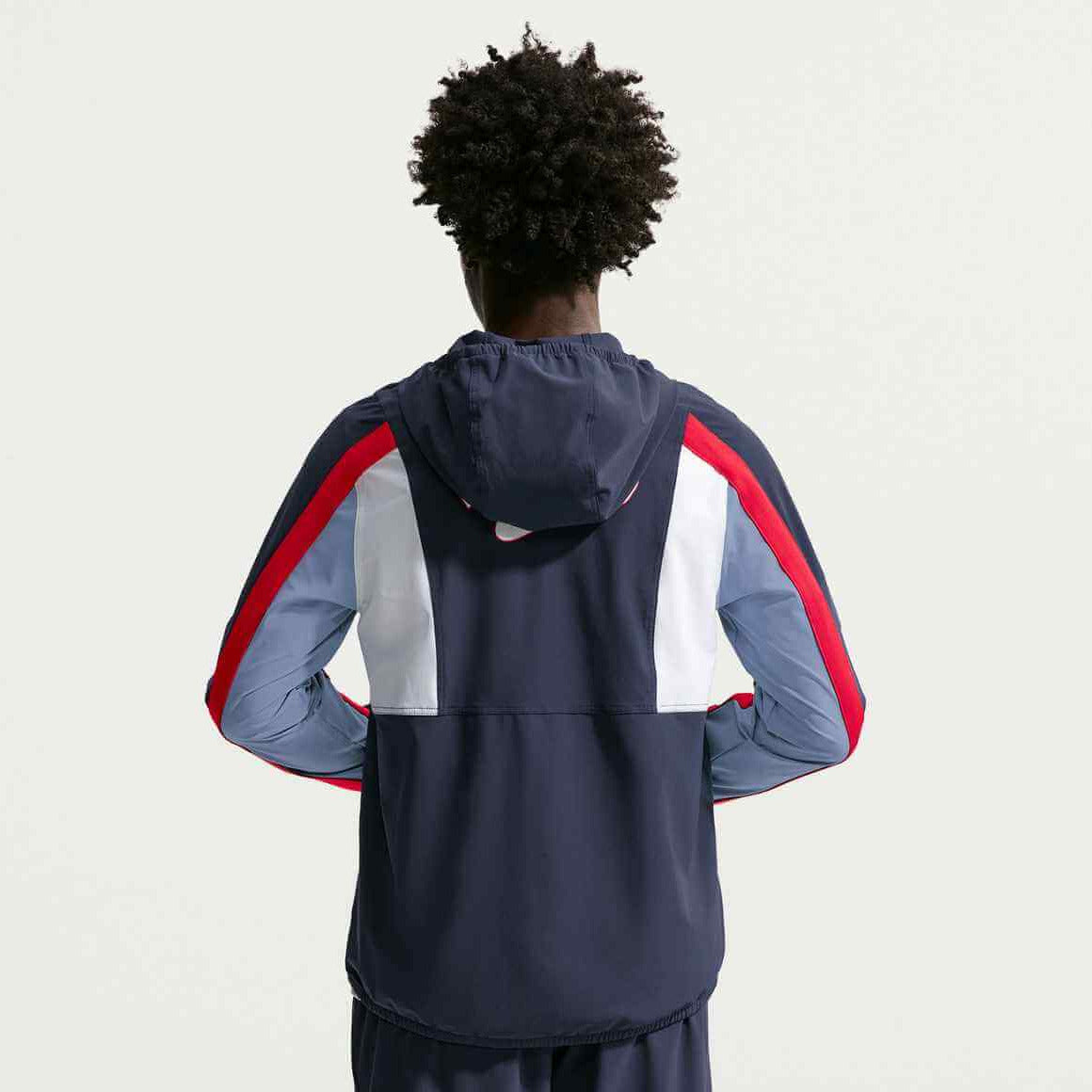Nike 2026 England Men's Dri-Fit Woven Energy Jacket (Model - Back)