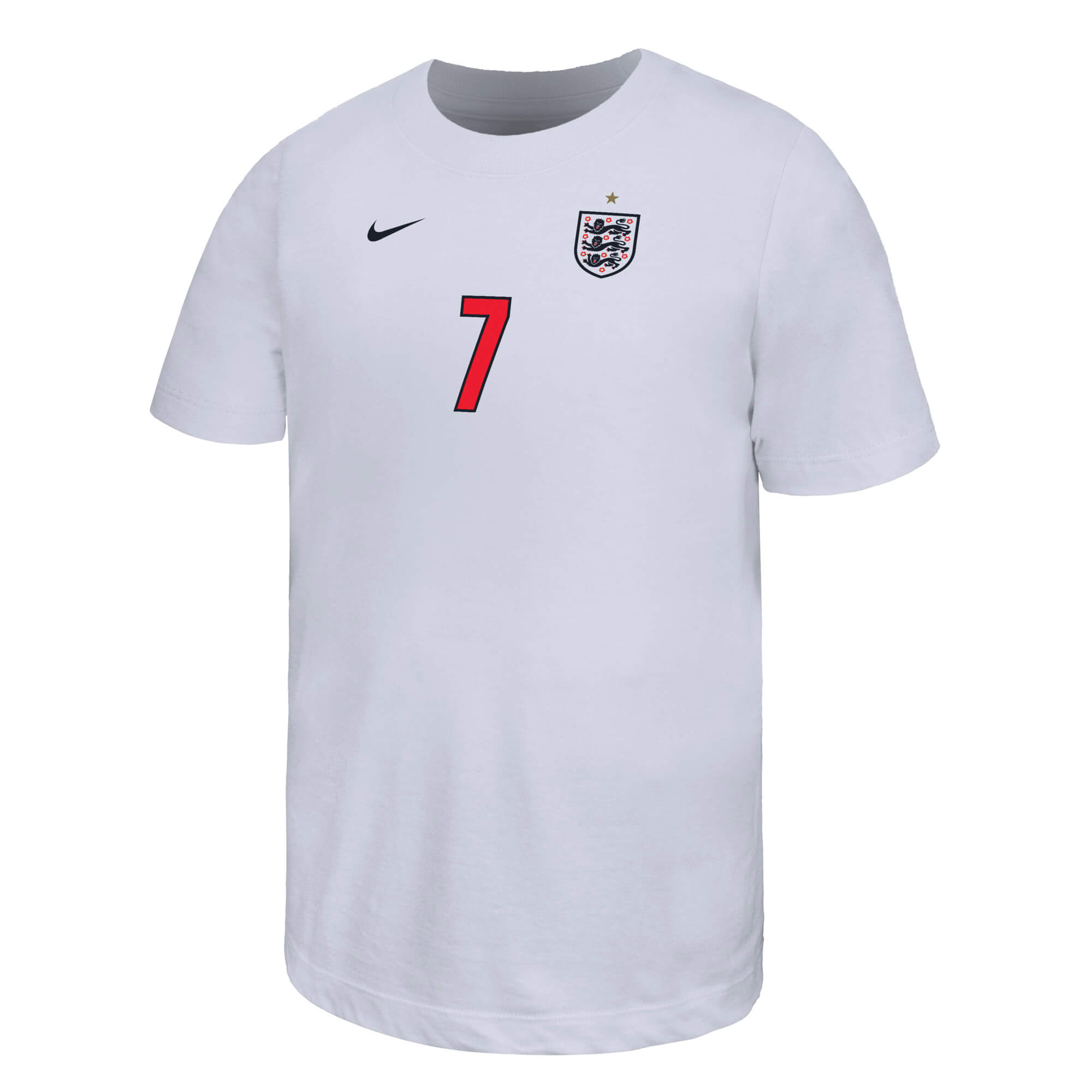 Nike 2026 England Youth Core Saka #7 Tee (Front)