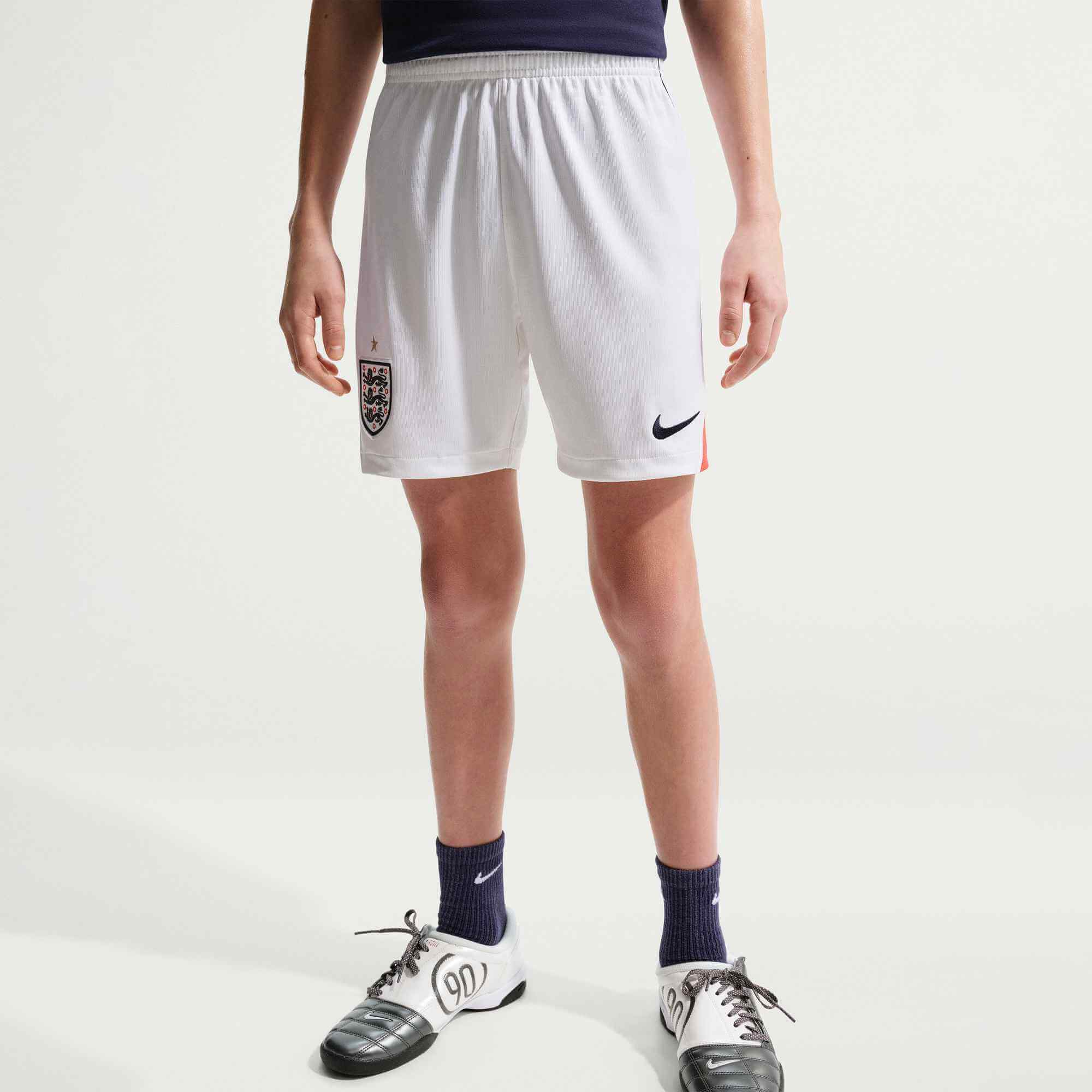 Nike 2026 England Youth Stadium Home Shorts (Front)
