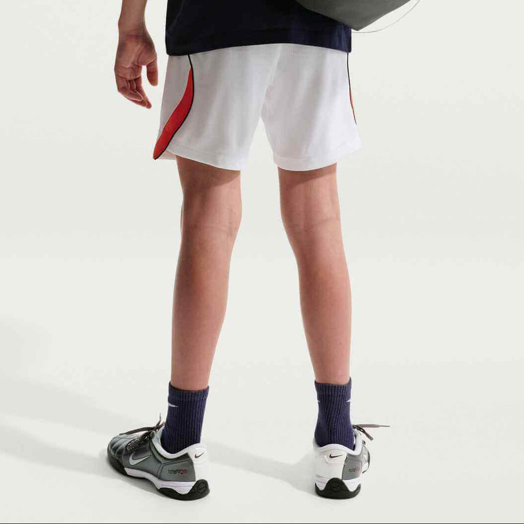 Nike 2026 England Youth Stadium Home Shorts (Model - Back)