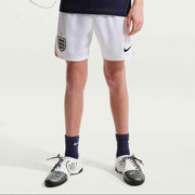 Nike 2026 England Youth Stadium Home Shorts (Model - Front)