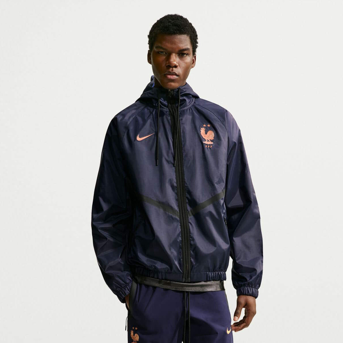 Nike 2026 France Men's Anthem Jacket (Model - Front)