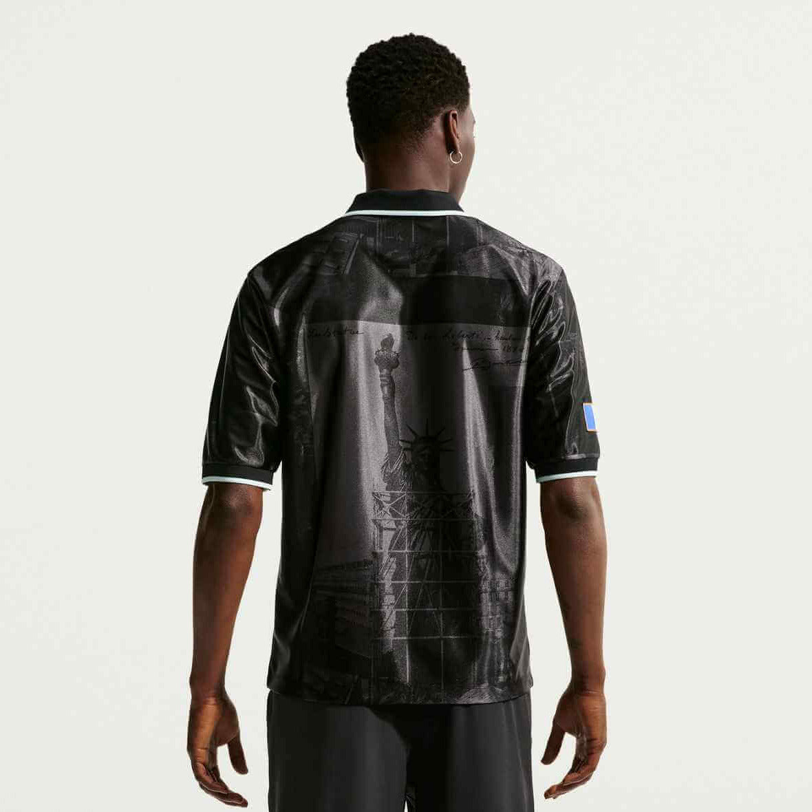 Nike 2026 France Men's Dri-Fit Energy Soccer Jersey (Model - Back)