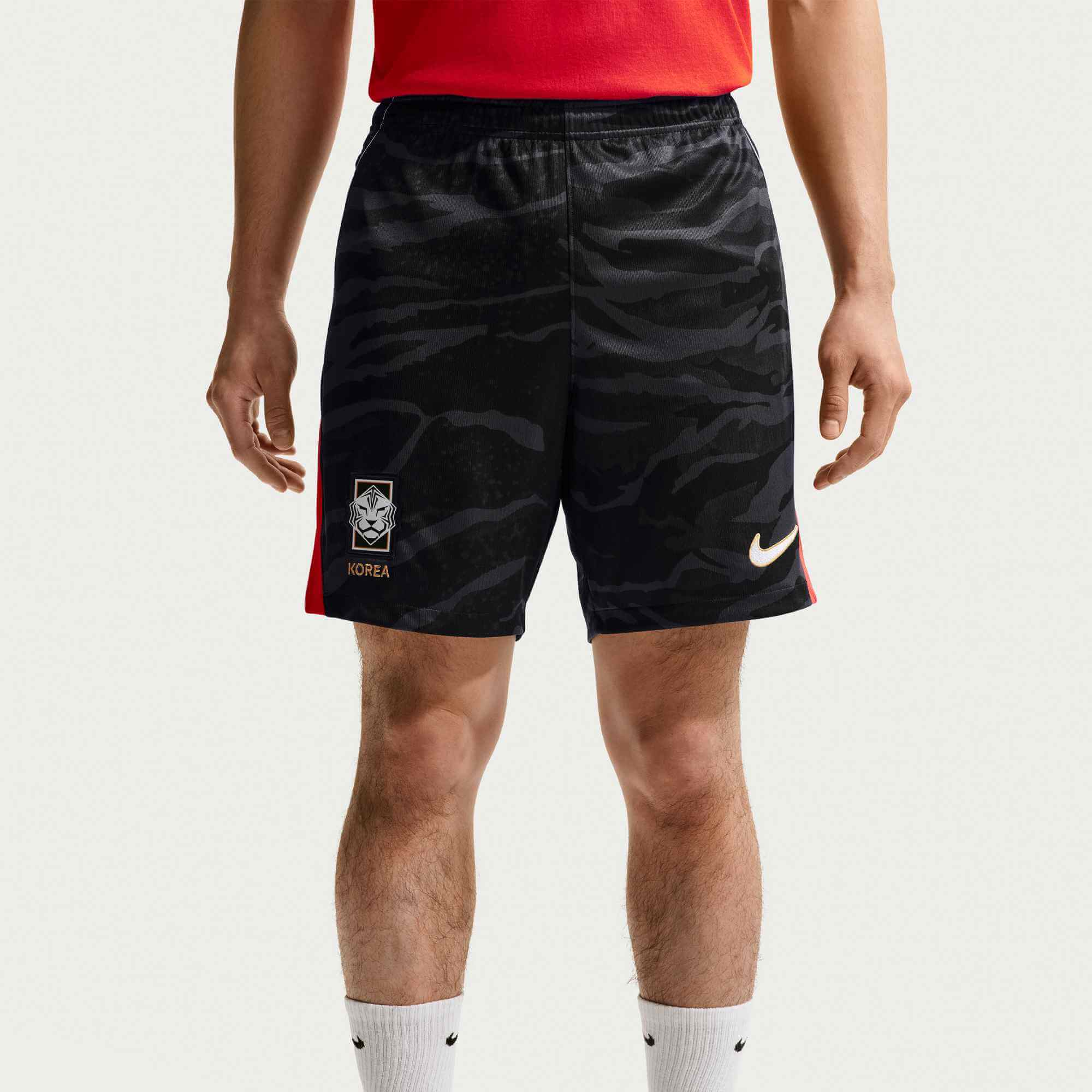 Nike 2026 Korea Men's Stadium Home Shorts (Front)