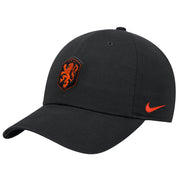 Nike 2026 Netherlands Adjustable Club Cap Black (Lateral - Front)