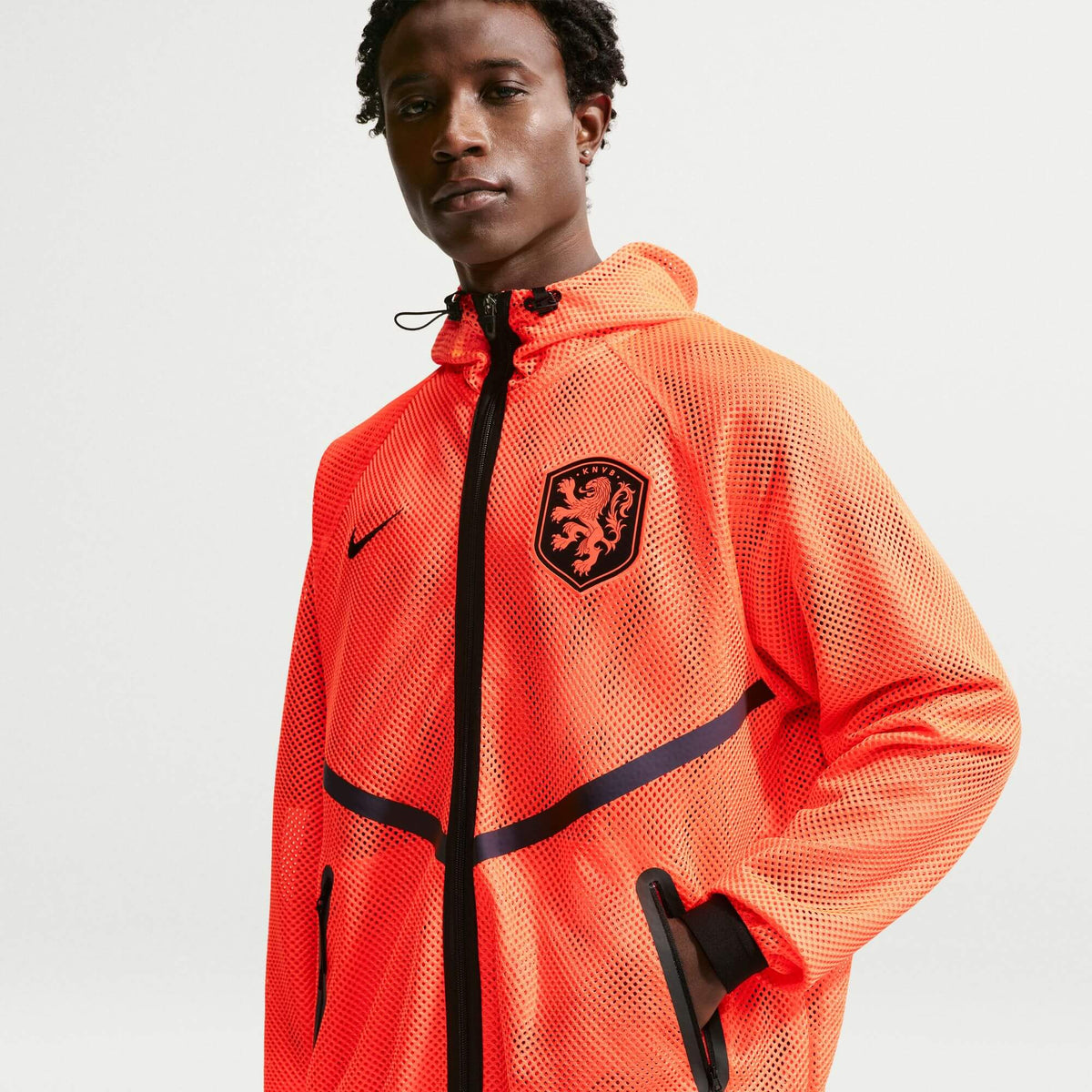 Nike 2026 Netherlands Men's Anthem Jacket (Front)