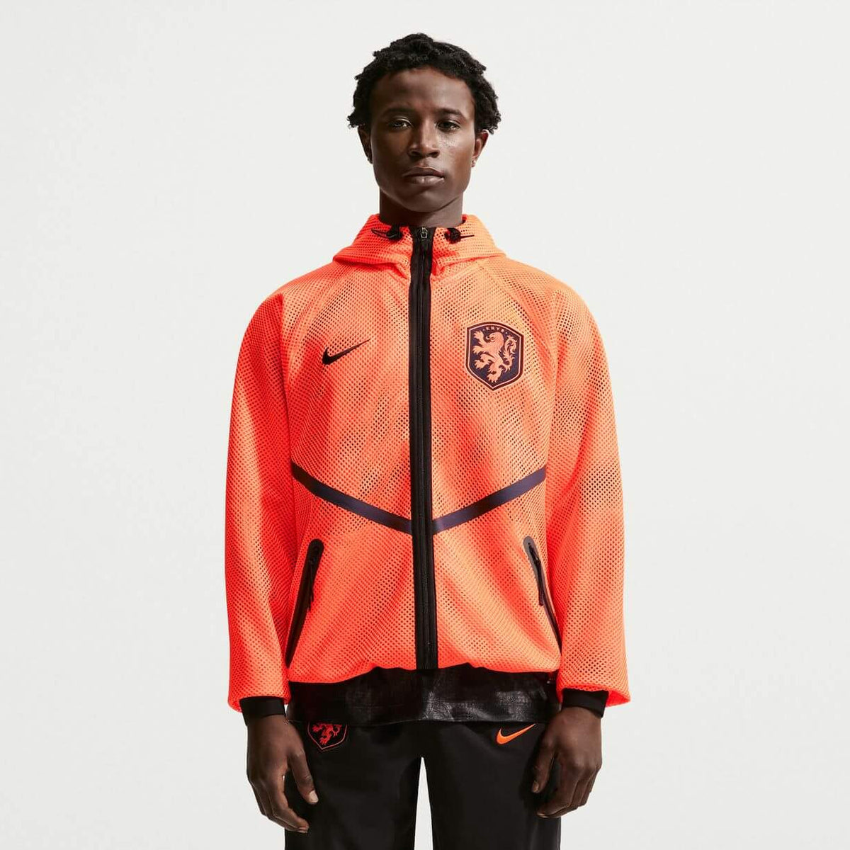 Nike 2026 Netherlands Men's Anthem Jacket (Model - Front)