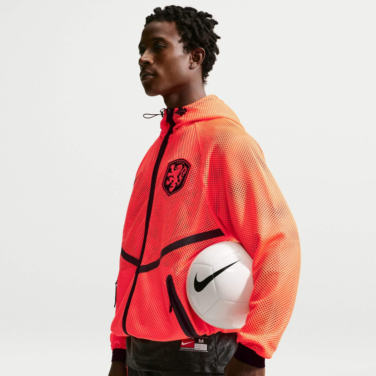 Nike 2026 Netherlands Men's Anthem Jacket (Side)