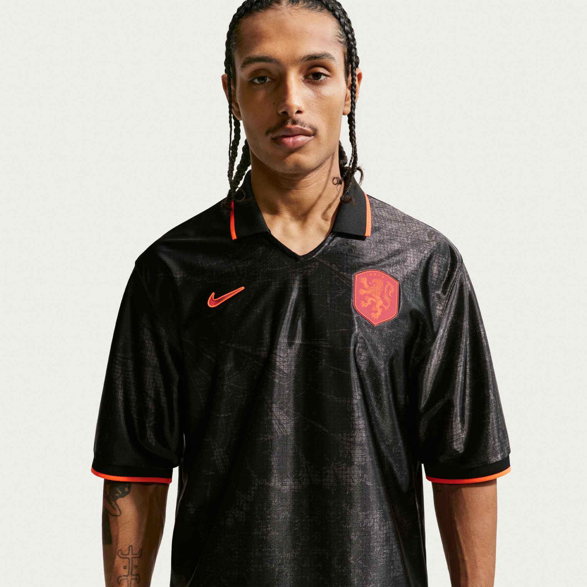 Nike 2026 Netherlands Men's Dri-Fit Energy Soccer Jersey (Front)