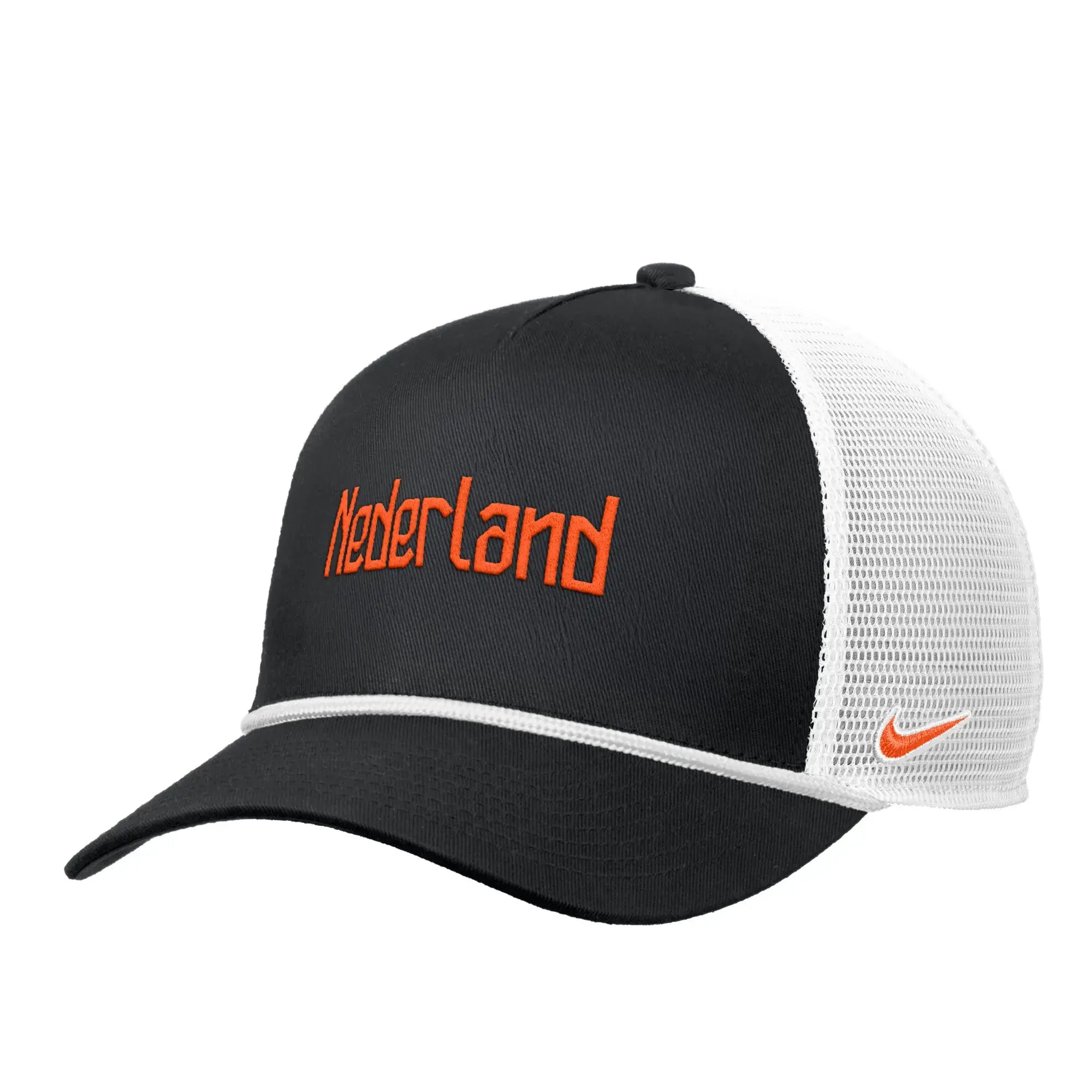 Nike 2026 Netherlands Rise Rope Trucker Hat (Lateral - Front)