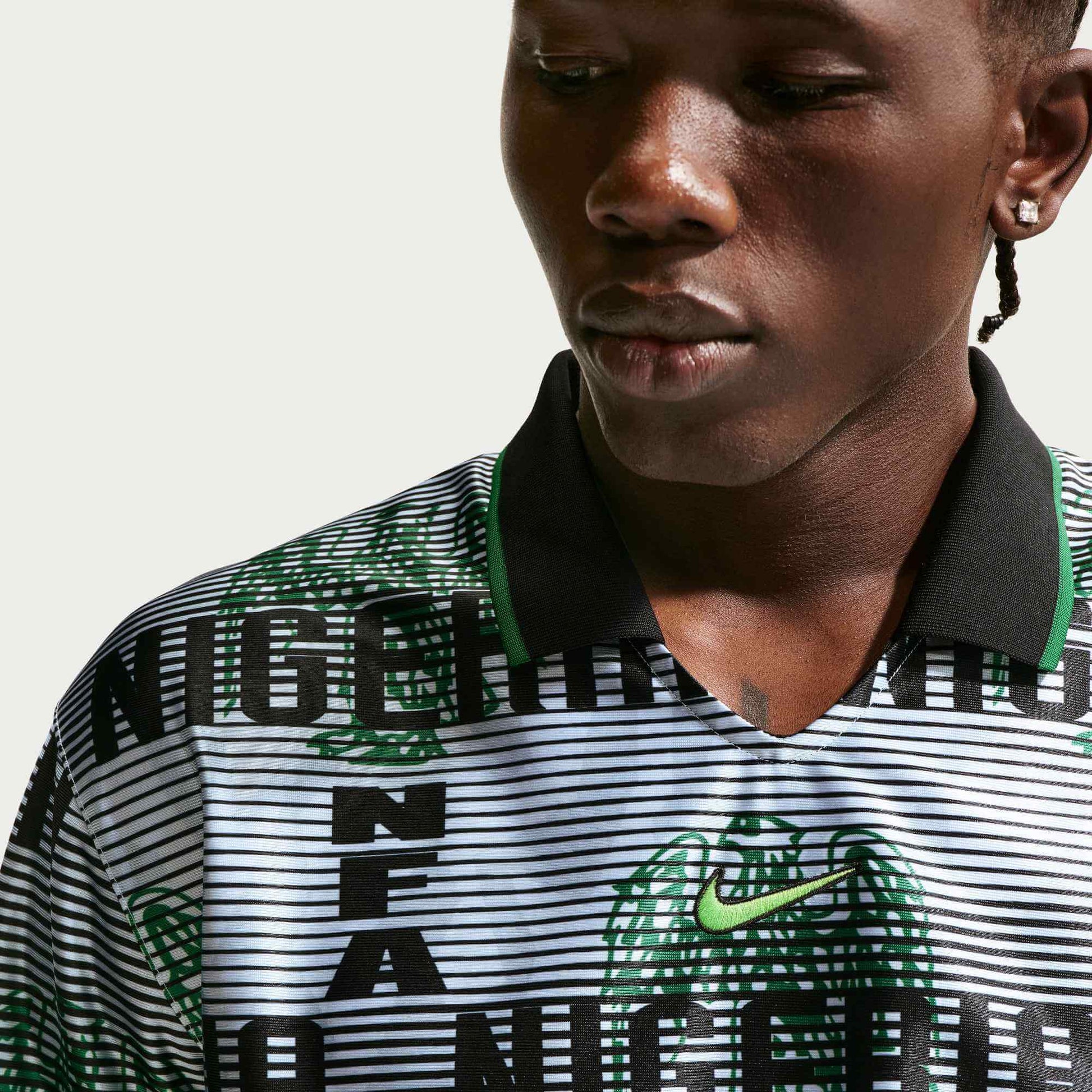 Nike 2026 Nigeria Men's Dri-Fit Energy Soccer Jersey (Detail 1)