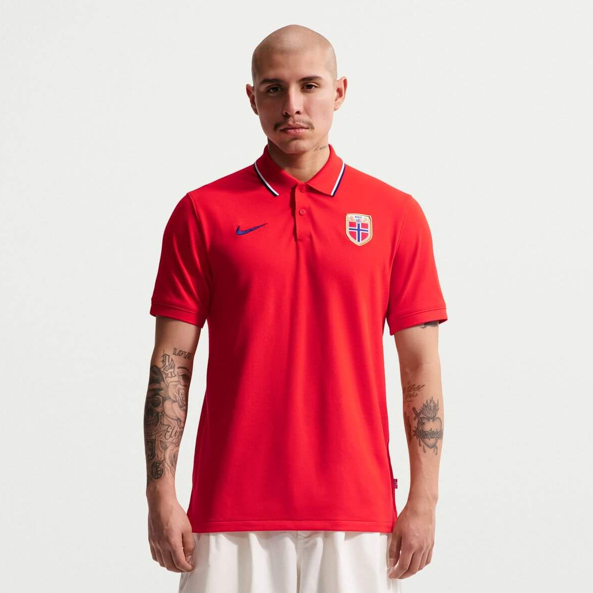 Nike 2026 Norway Men's The Nike Polo 2.0 (Model - Front)