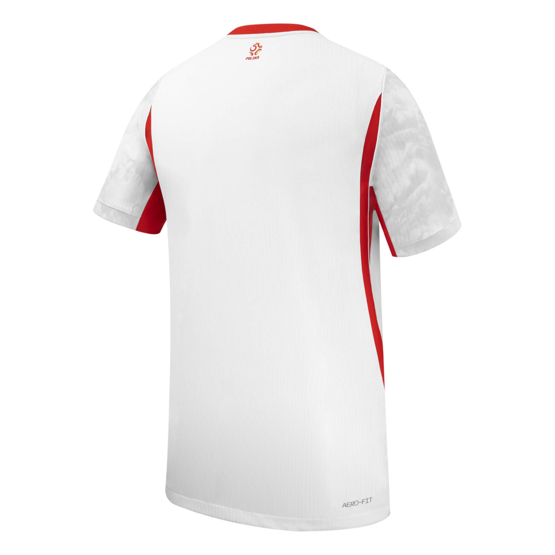Nike 2026 Poland Men's Authentic Home Soccer Jersey (Back)
