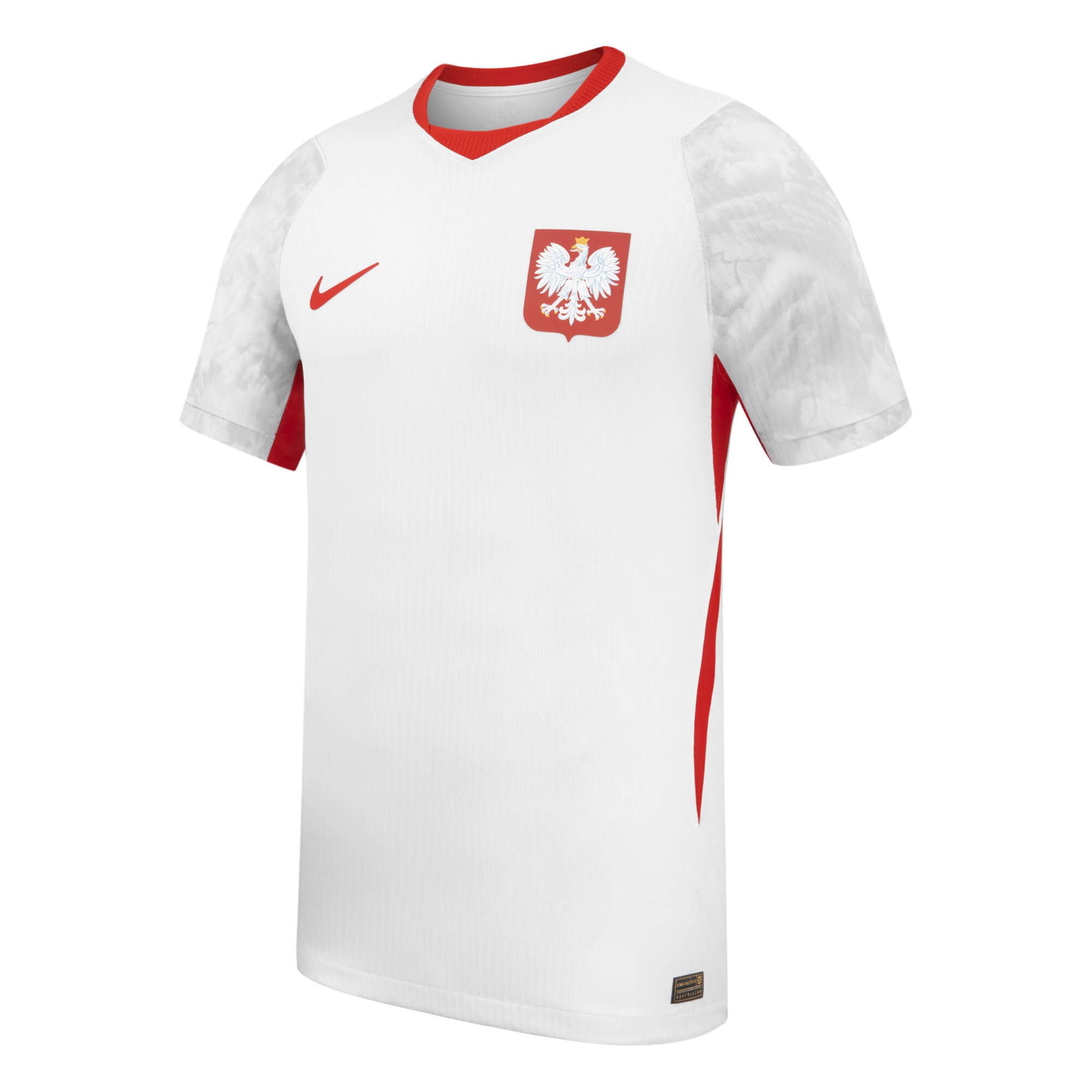 Nike 2026 Poland Men's Authentic Home Soccer Jersey (Front)