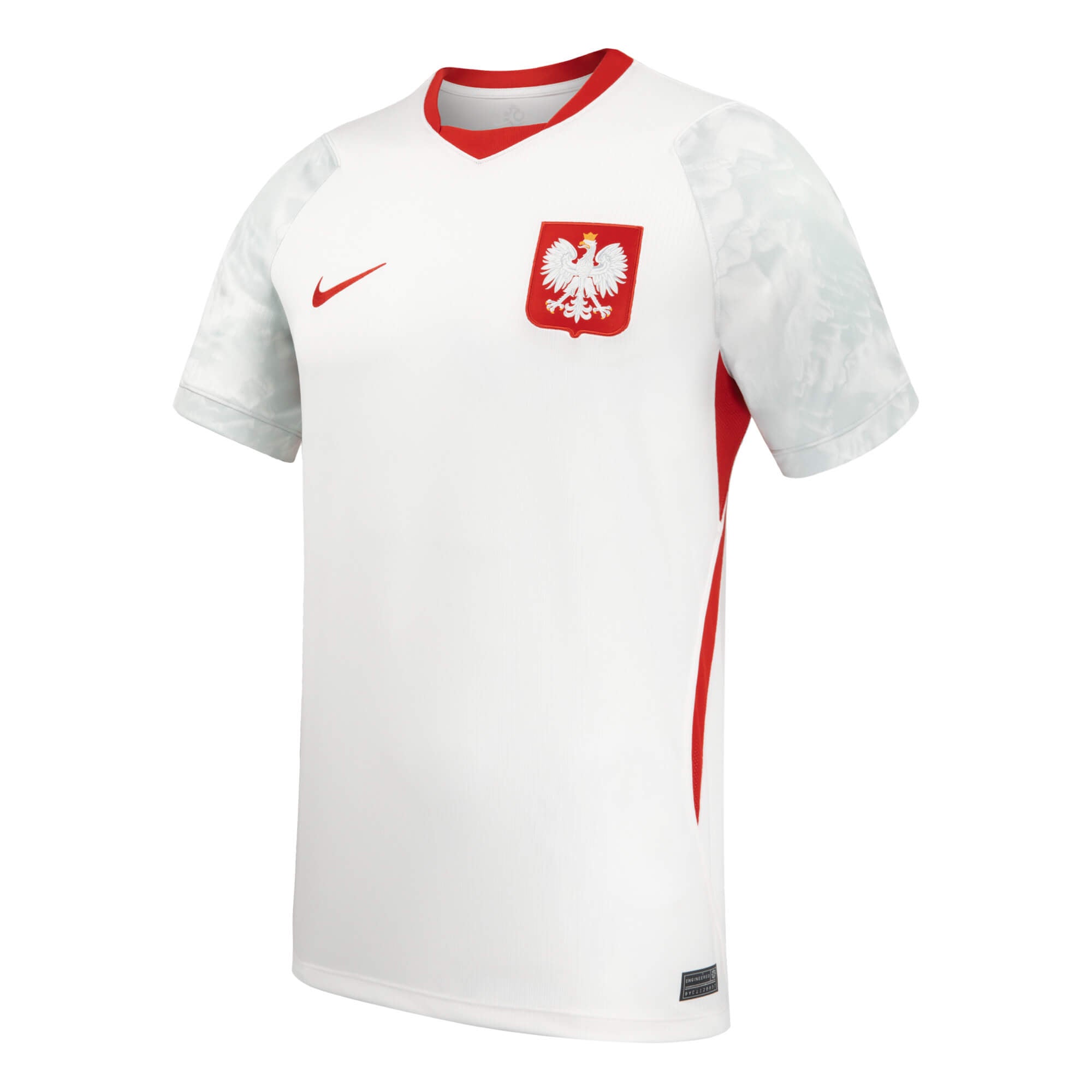 Nike 2026 Poland Men's Stadium Home Soccer Jersey (Front)