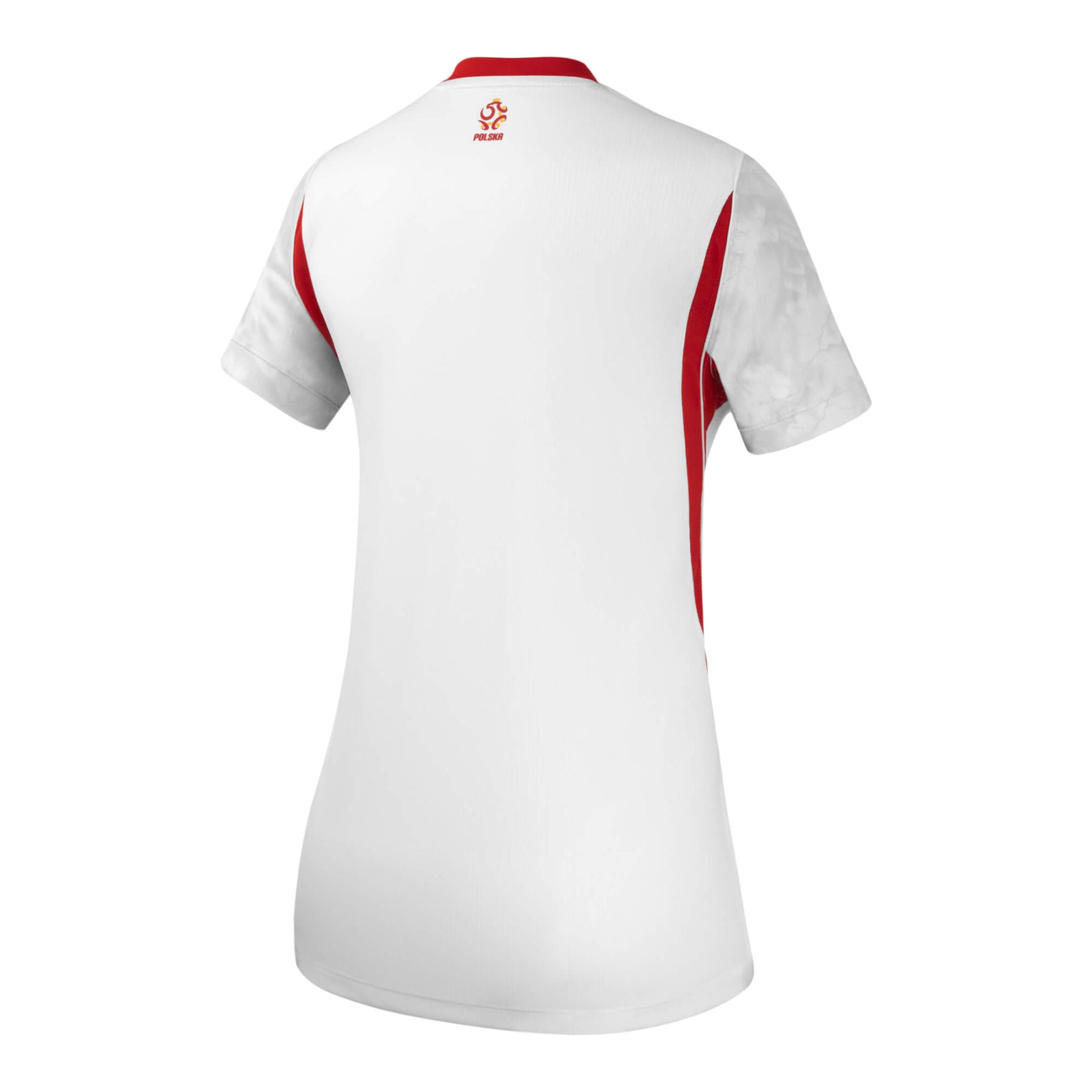 Nike 2026 Poland Women's Stadium Home Soccer Jersey (Back)