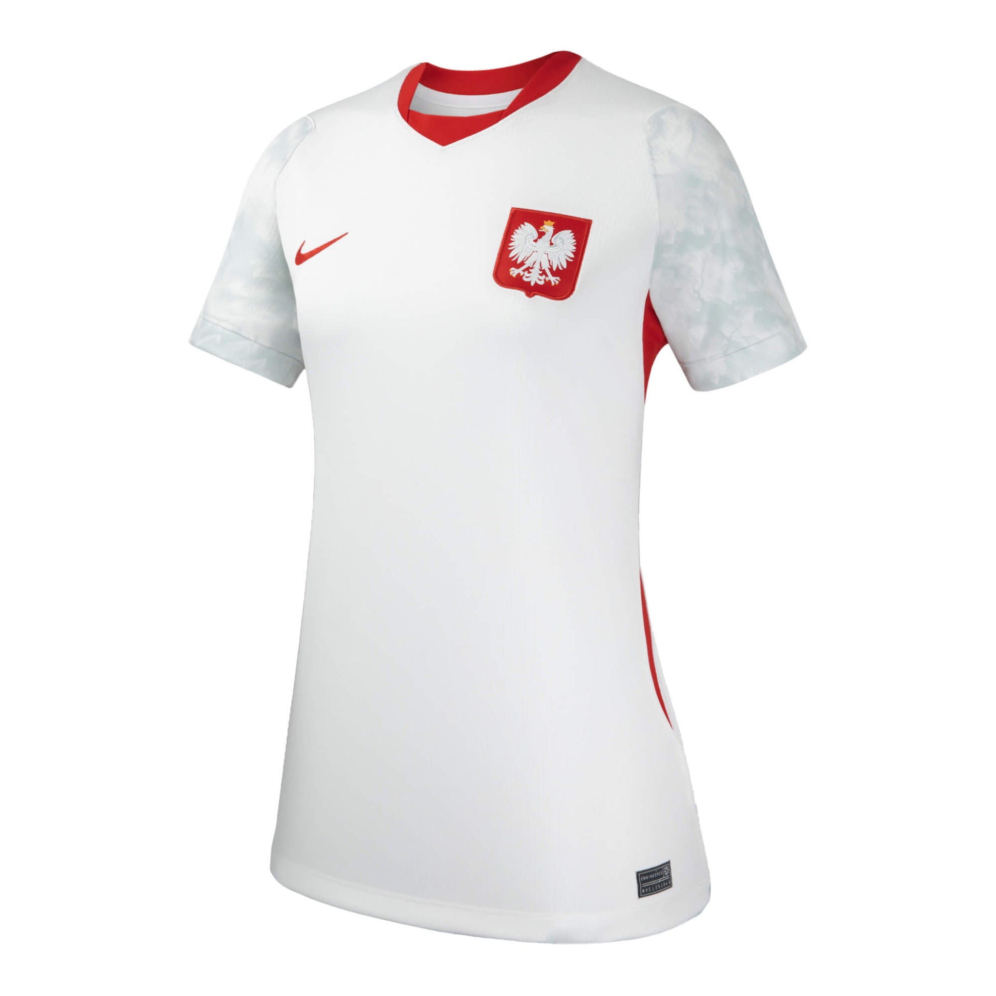 Nike 2026 Poland Women's Stadium Home Soccer Jersey (Front)