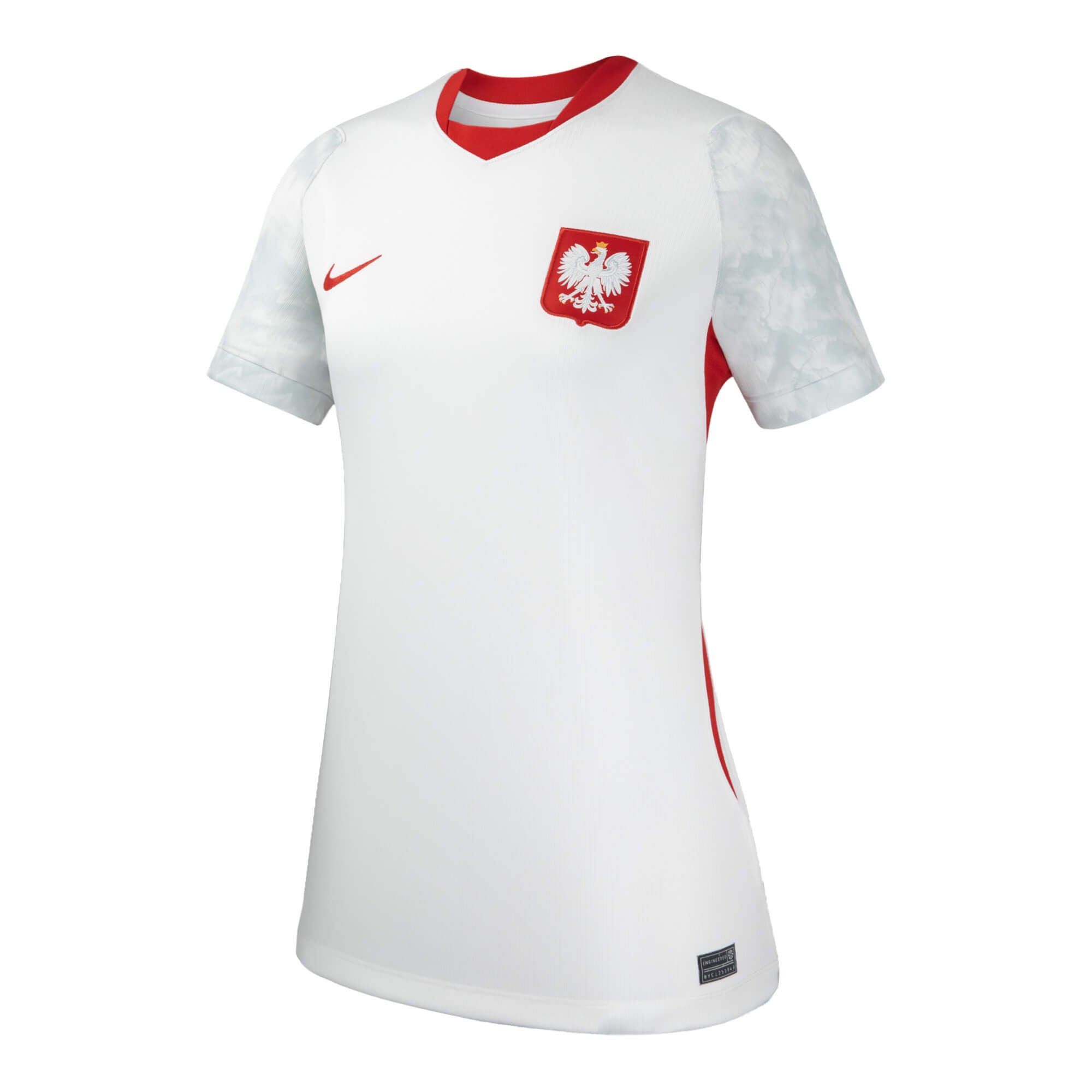 Nike 2026 Poland Women's Stadium Home Soccer Jersey (Front)