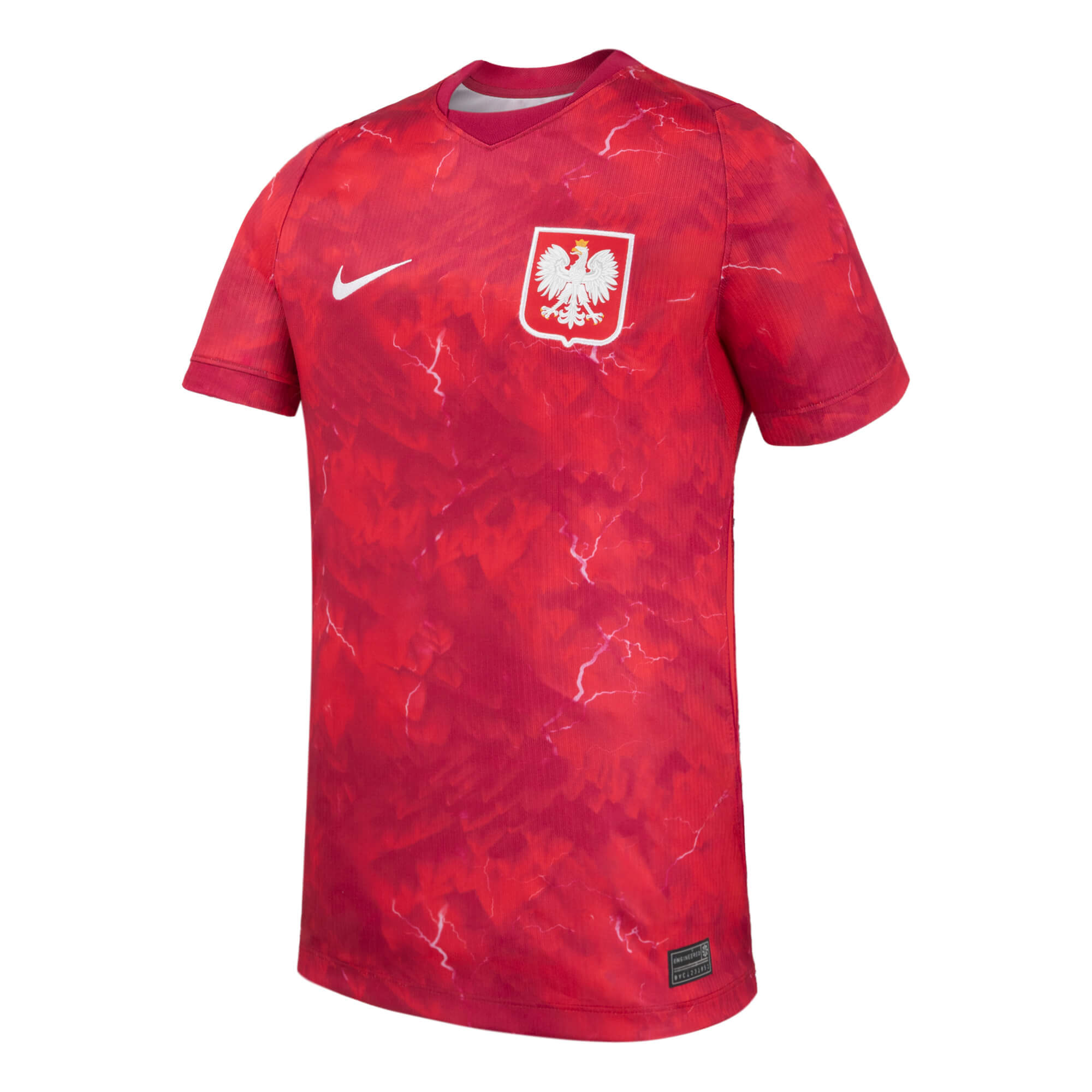 Nike 2026 Poland Youth Stadium Away Soccer Jersey (Front)