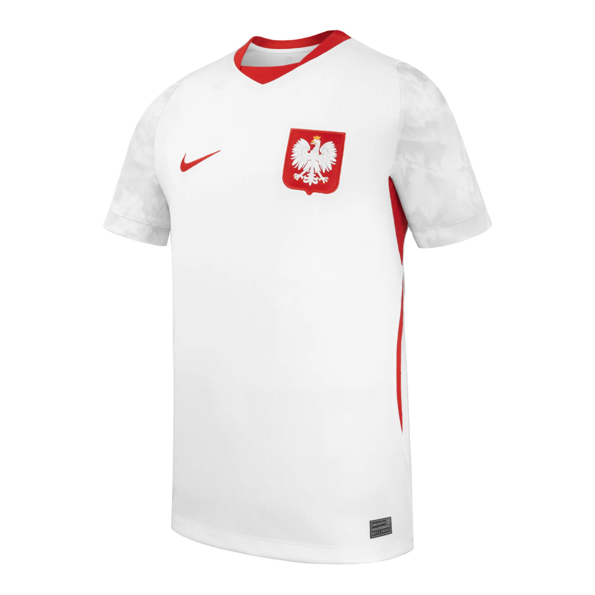 Nike 2026 Poland Youth Stadium Home Soccer Jersey (Front)