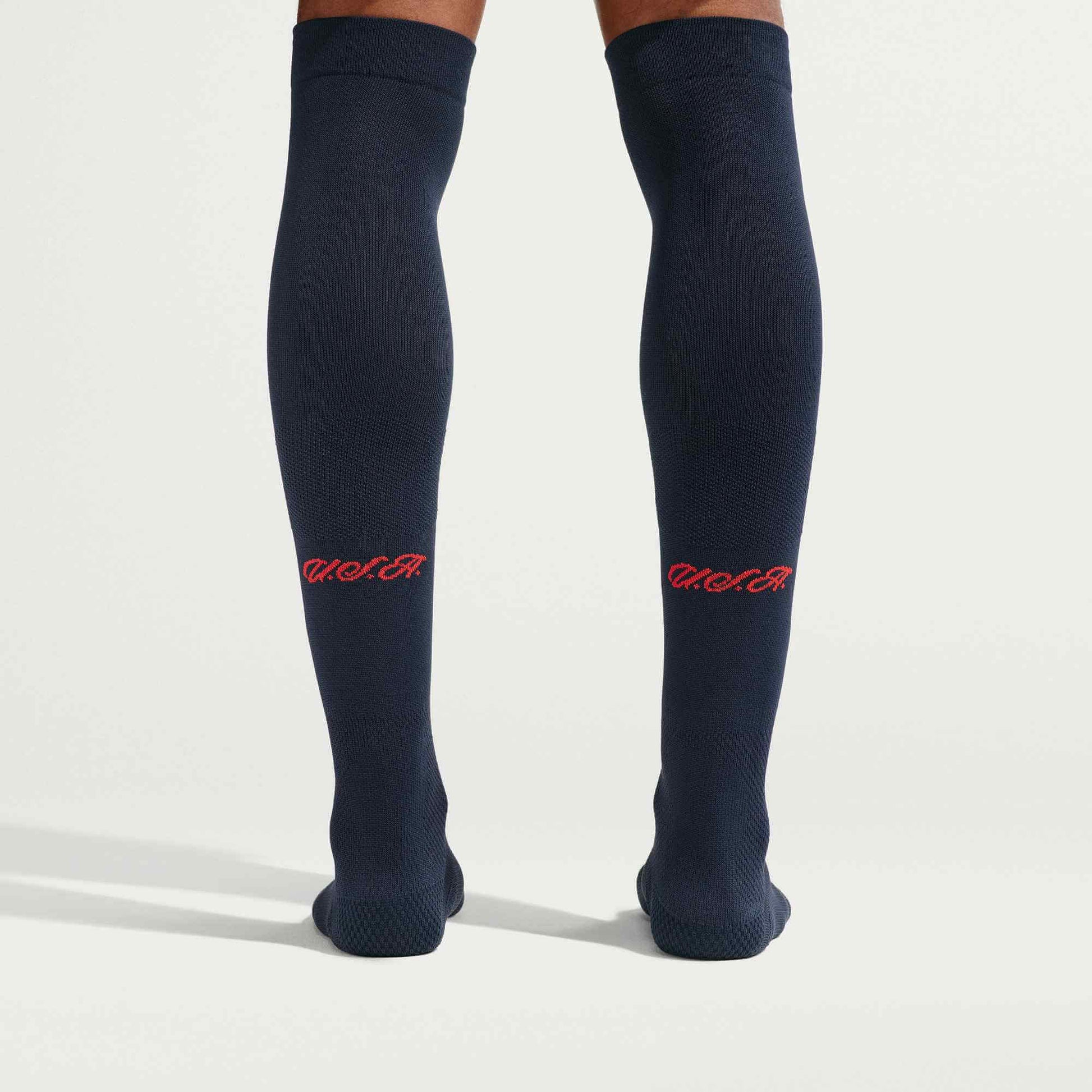 Nike 2026 USMNT Away VaporFast Knee-High Socks (Model - Back)