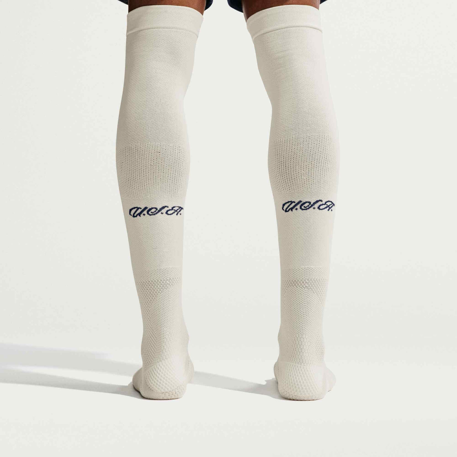 Nike 2026 USMNT Home VaporFast Knee-High Socks (Model - Back)