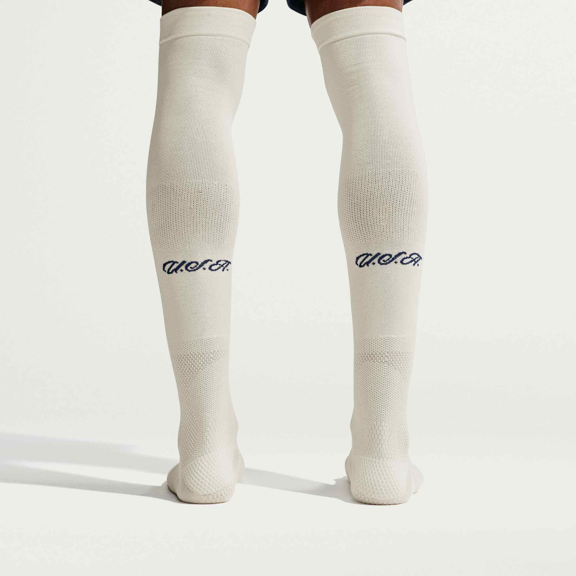 Nike 2026 USMNT Home VaporFast Knee-High Socks (Model - Back)