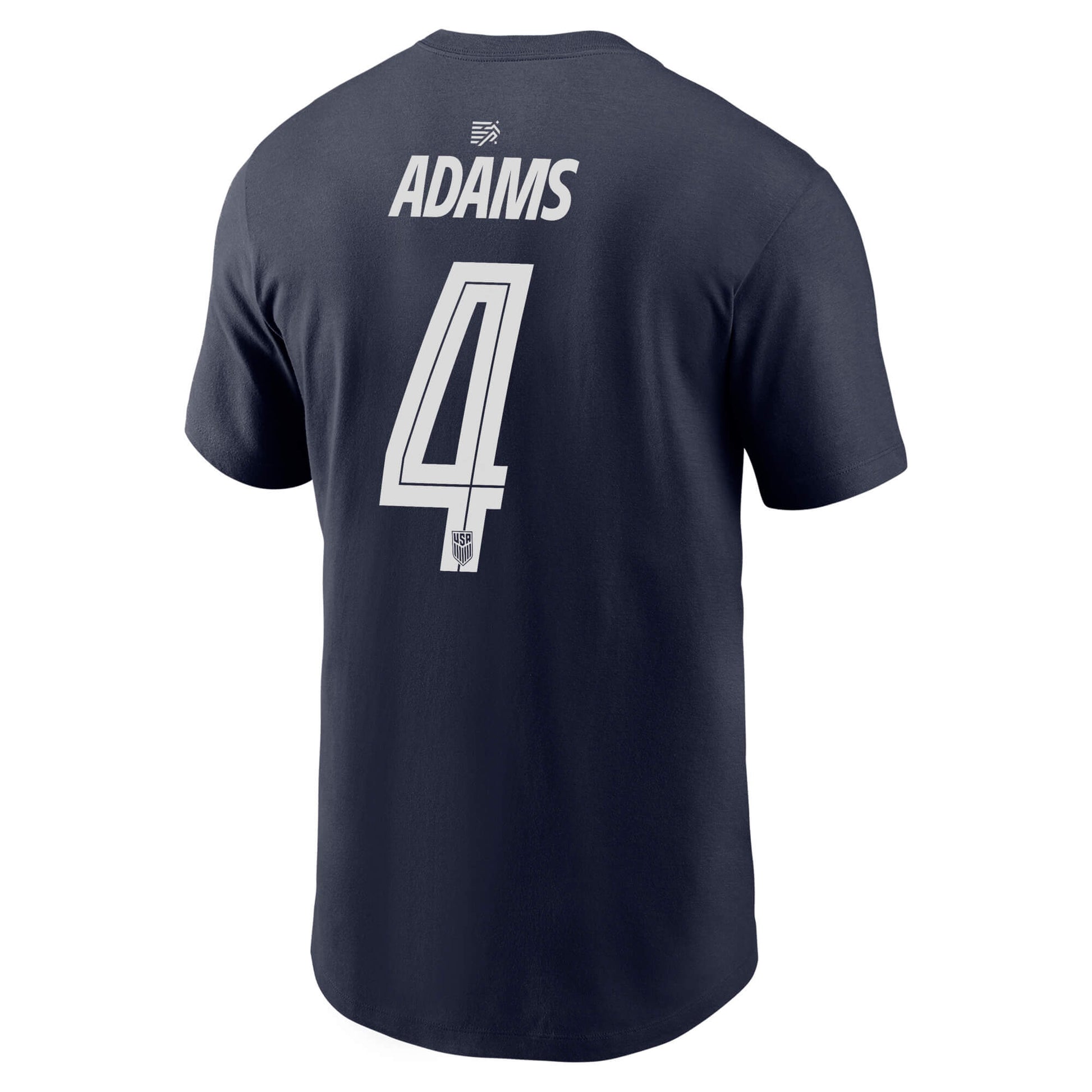 Nike 2026 USMNT Men's Core Adams #4 Tee (Back)