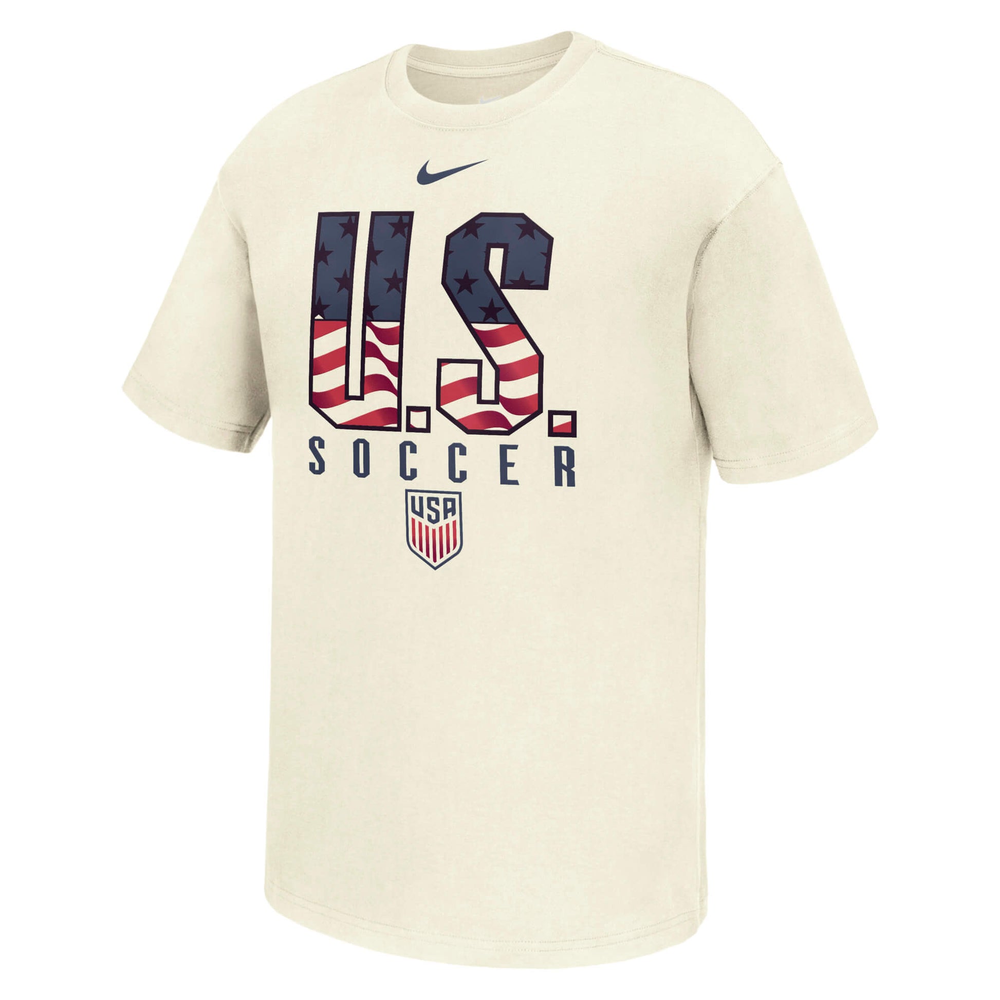 Nike 2026 USMNT Men's Flag Script Max 90 Tee (Lateral - Front)