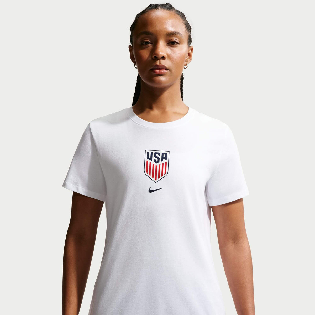 Nike 2026 USMNT Women's Crest Tee (Front)