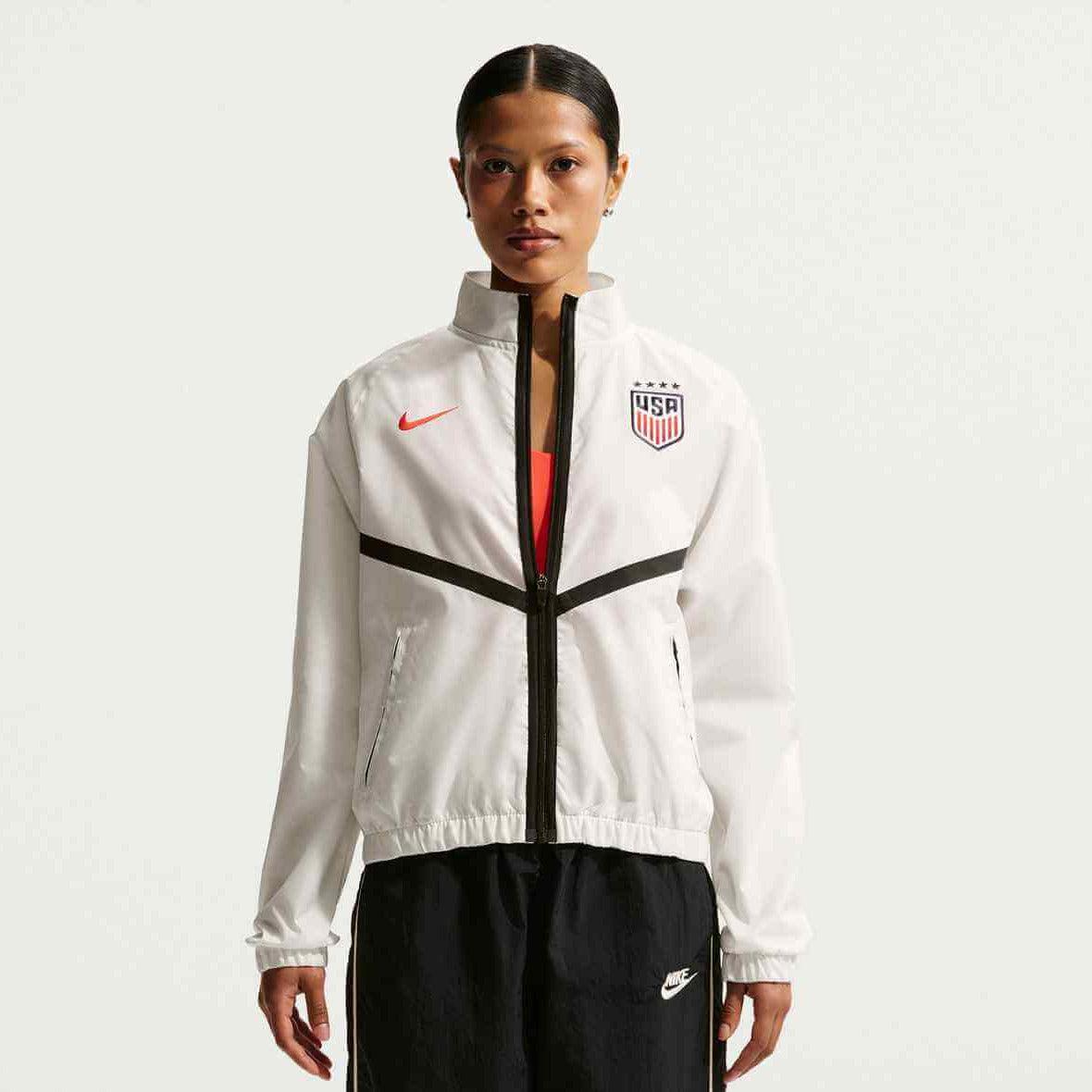 Nike 2026 USWNT Women's DF Anthem Jacket (Model - Front)