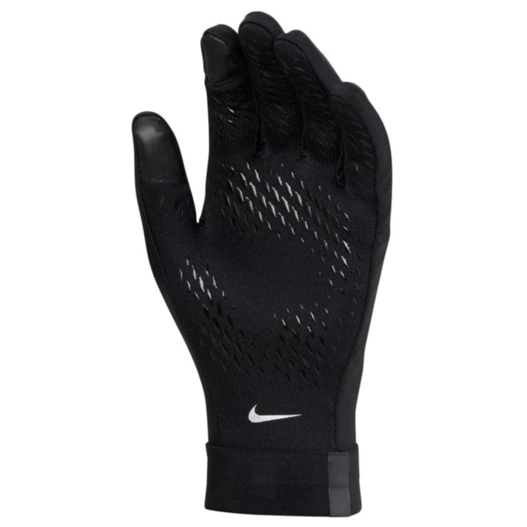 Nike Academy Hyperwarm Glove Black Navy Silver (Back)