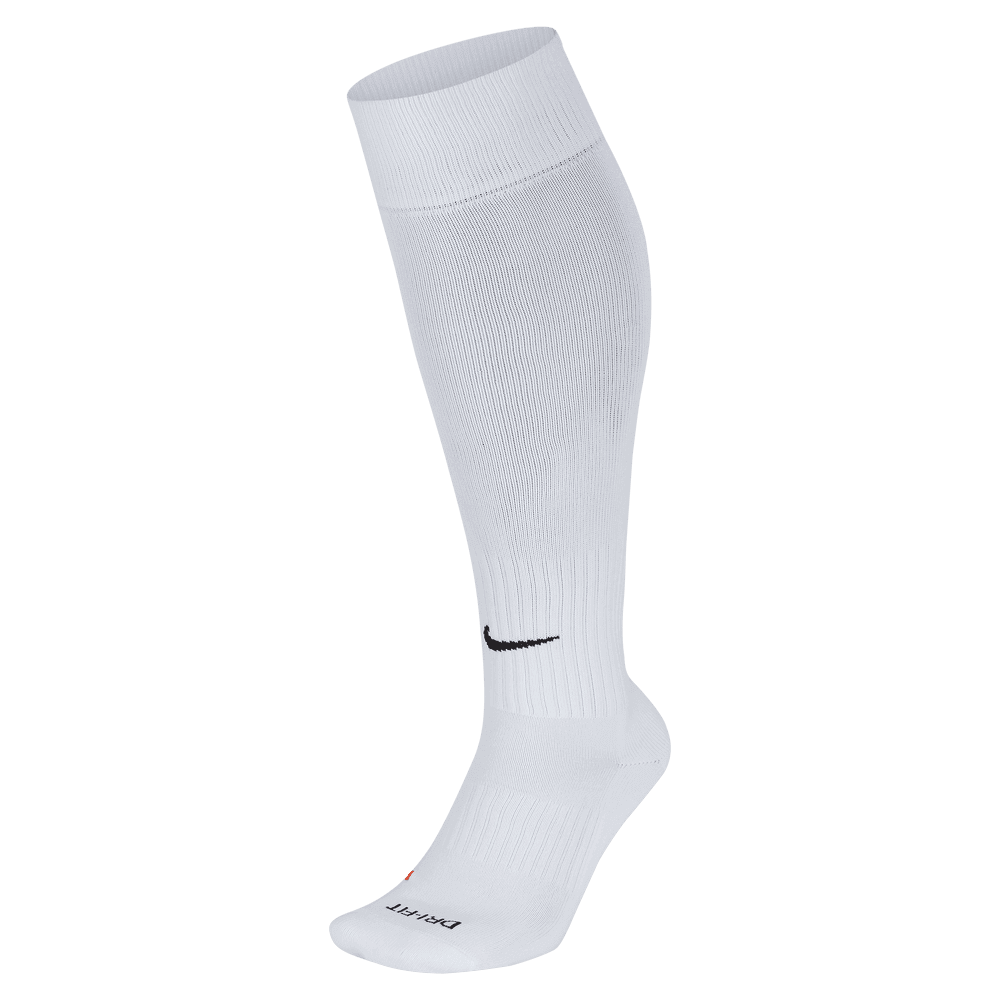 Nike Academy Over-The-Calf Socks White (Lateral)