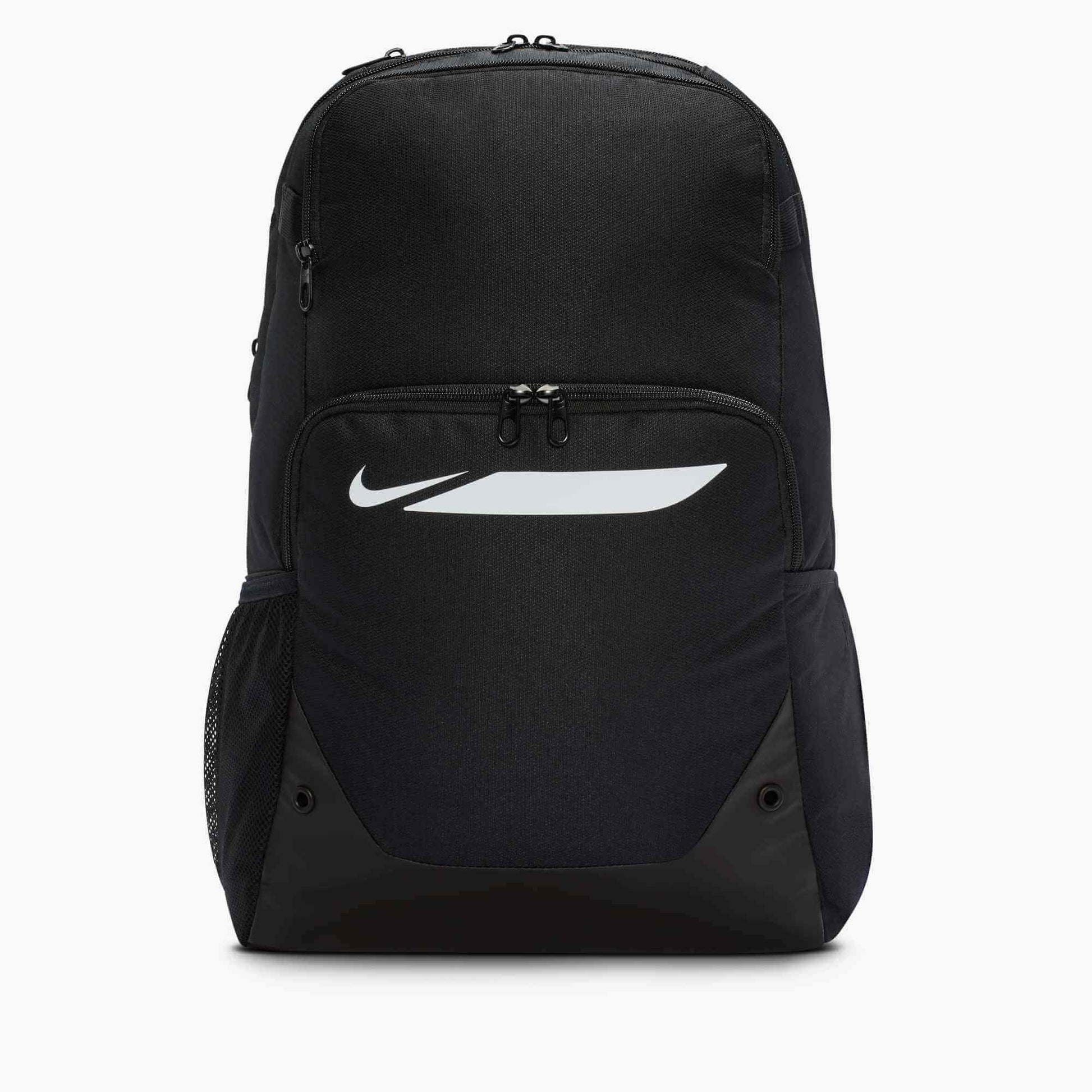 Nike Academy Soccer Backpack (Large, 30L) Black (Front)