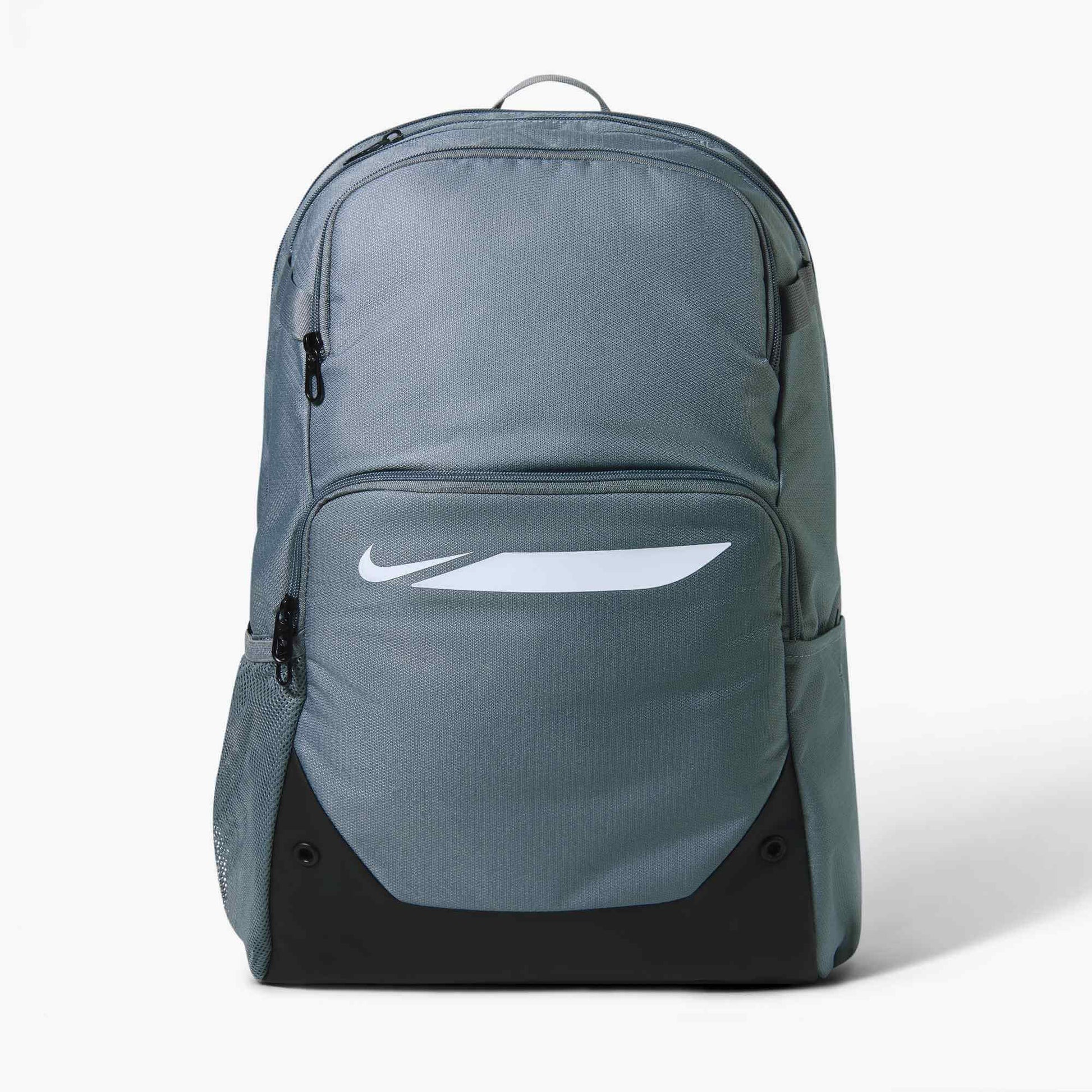 Nike Academy Soccer Backpack (Large, 30L) Grey (Front)