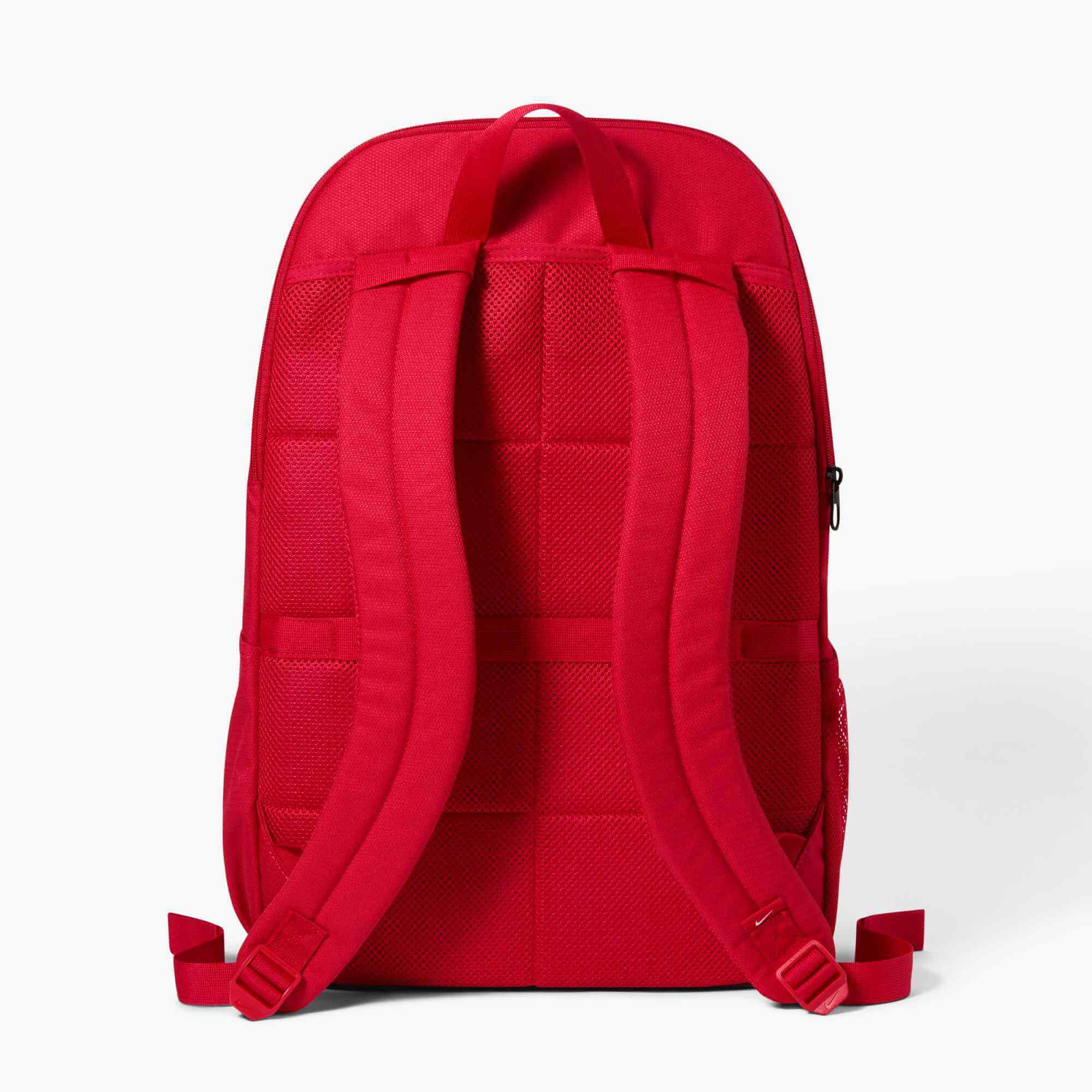 Nike Academy Soccer Backpack (Large, 30L) Red (Back)