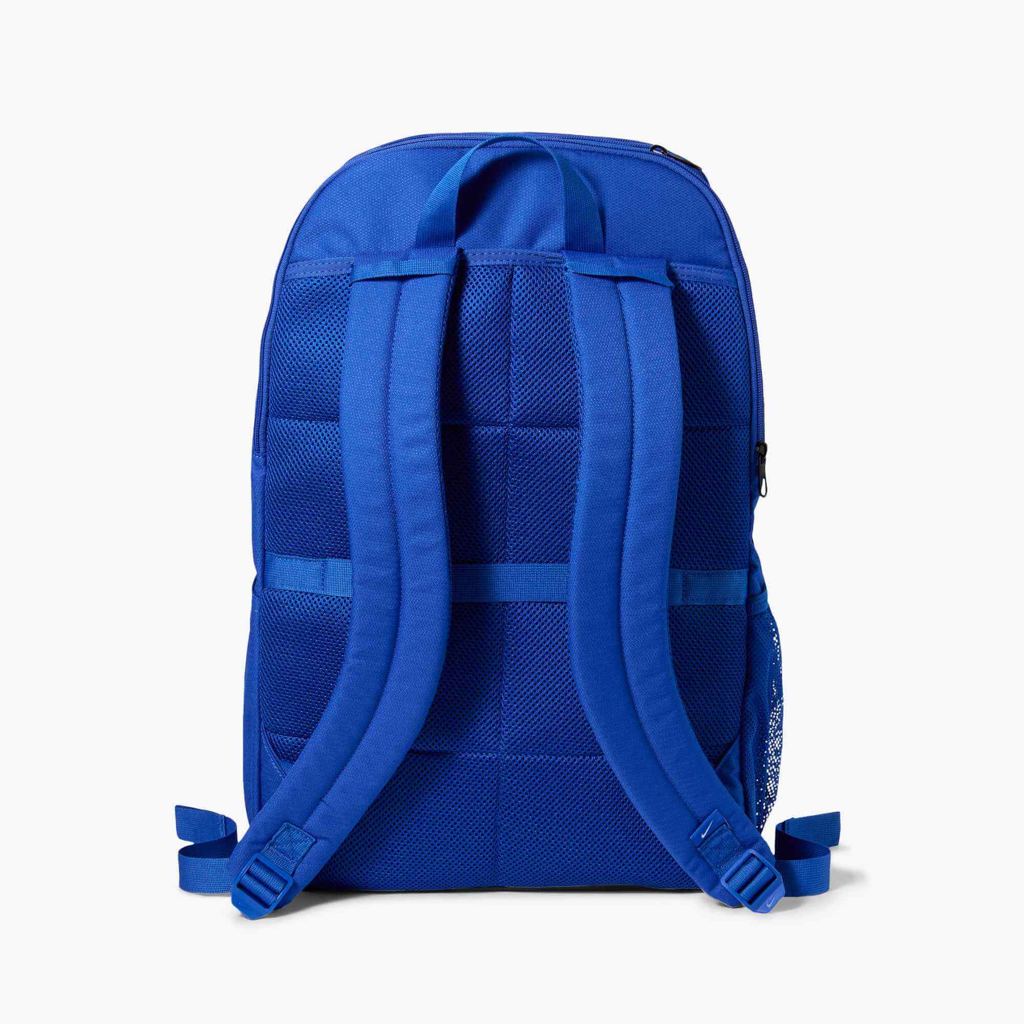 Nike Academy Soccer Backpack (Large, 30L) Royal Blue (Back)
