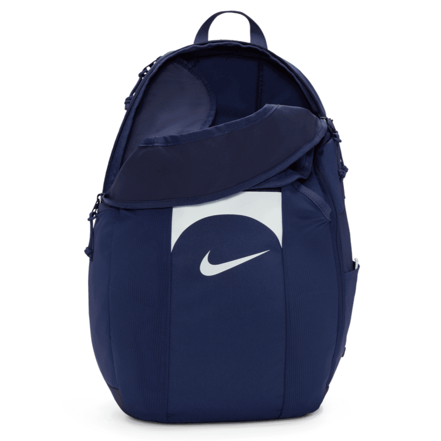 Nike Academy Team Backpack (35L) - Navy (Front - Open)