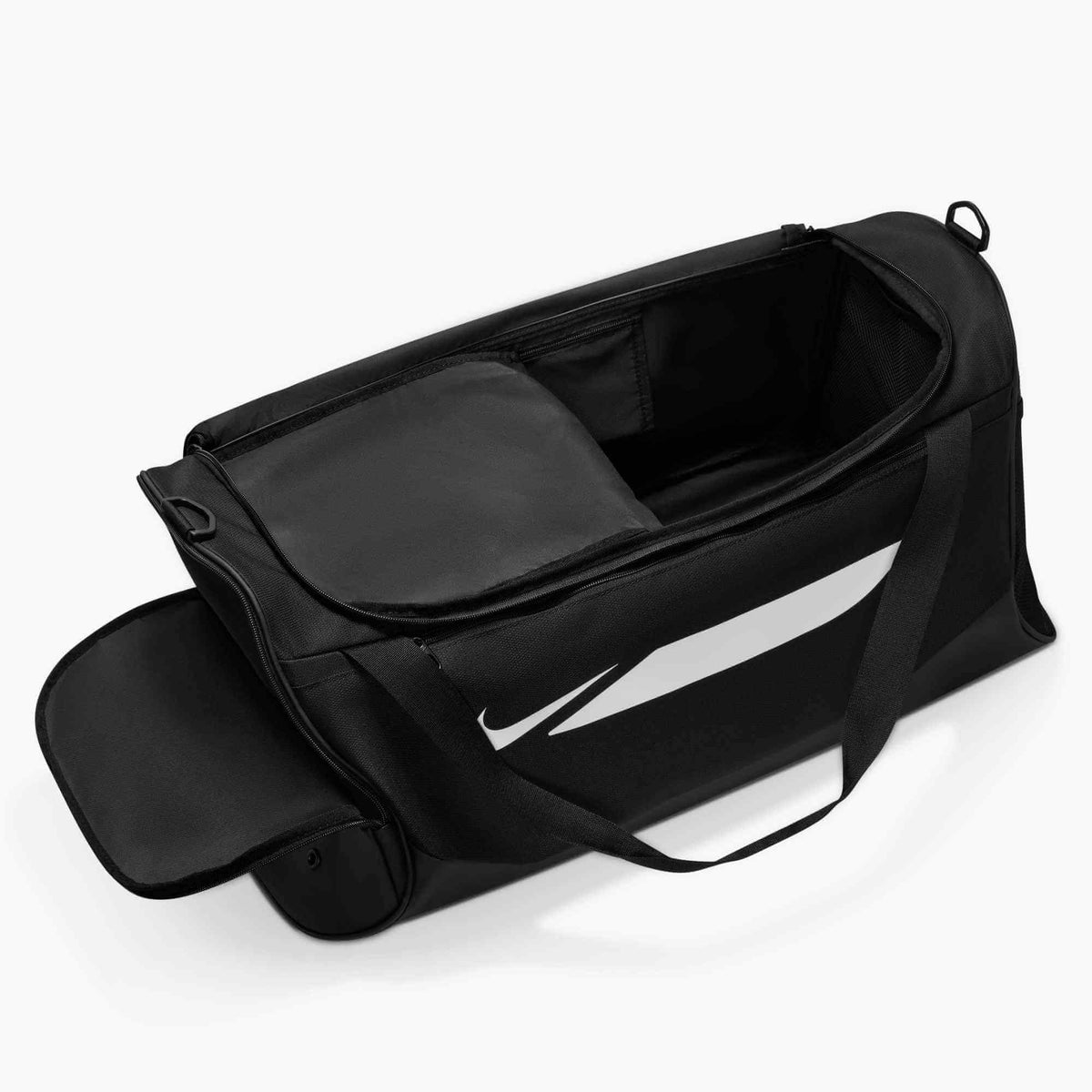 Nike Academy Team Duffel Bag (Medium, 60L) (Lateral - Open 2)