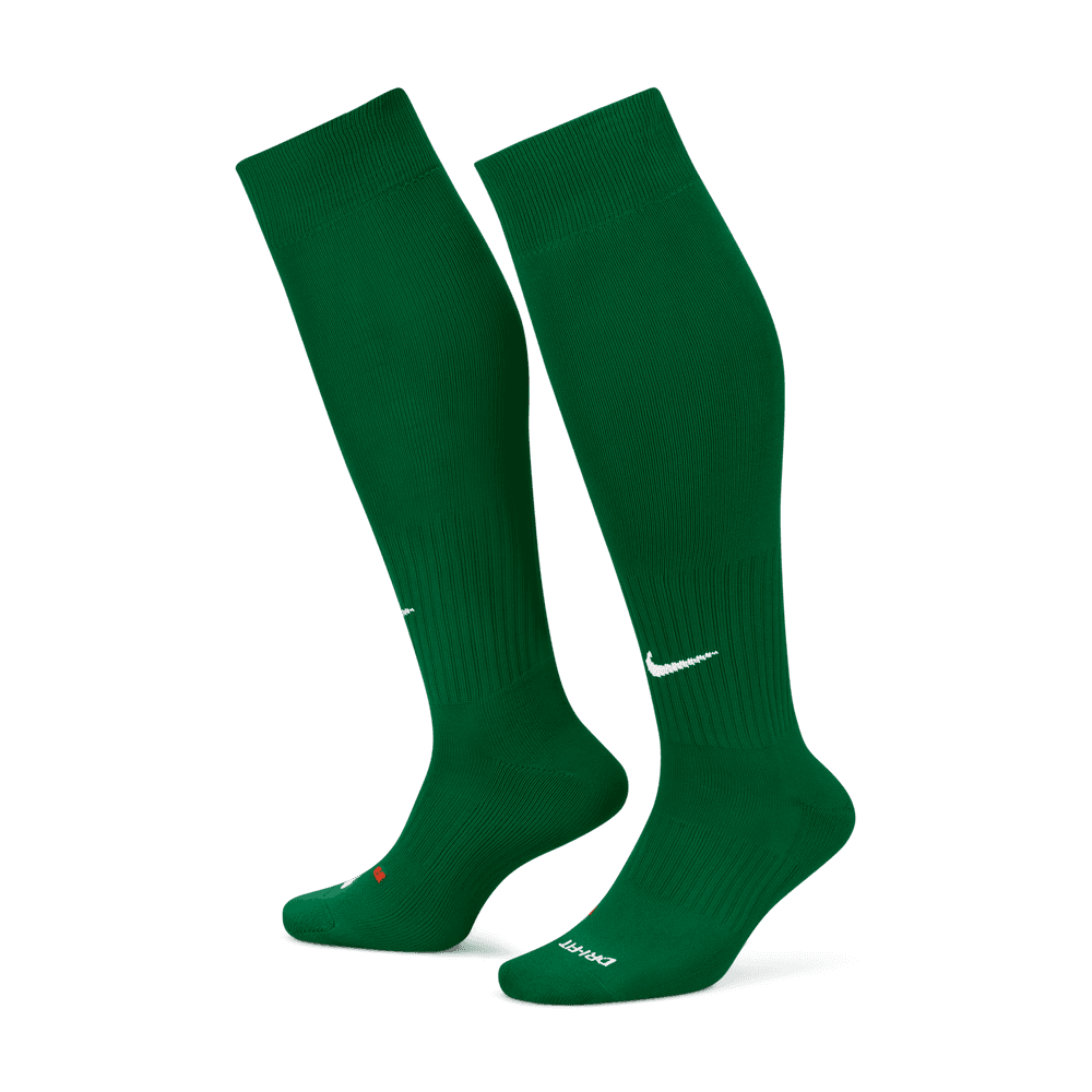 Nike Classic Knee-High Socks Green (Pair - Lateral)