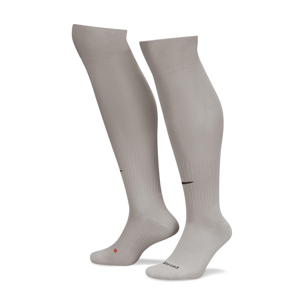 Nike Classic Knee-High Socks Grey (Pair - Lateral)