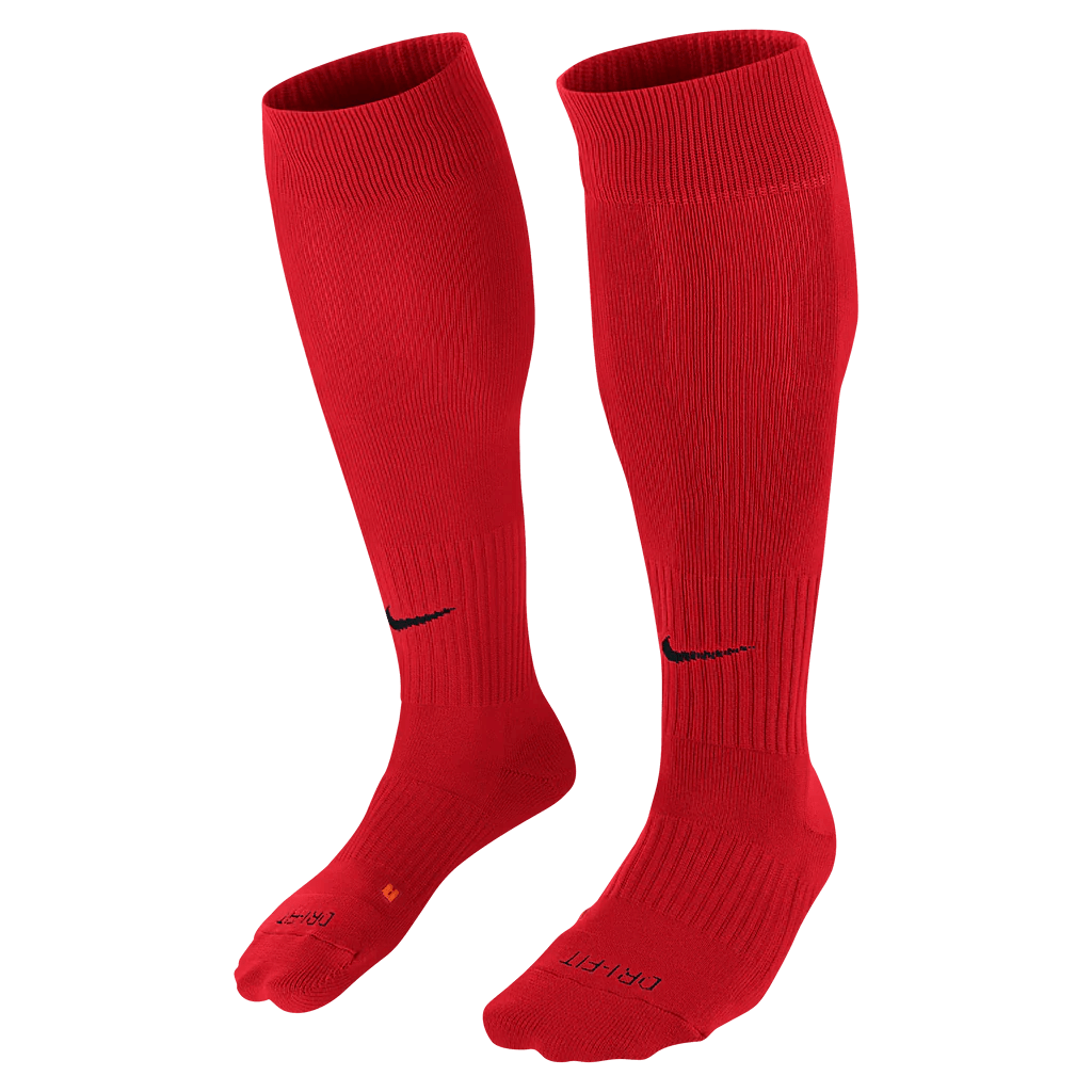 Nike Classic Knee-High Socks Red (Pair - Lateral)