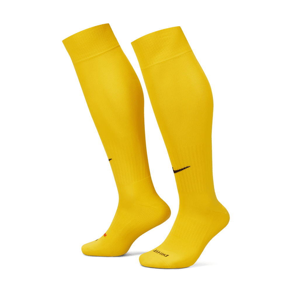 Nike Classic Knee-High Socks Tour Yellow (Pair - Lateral)