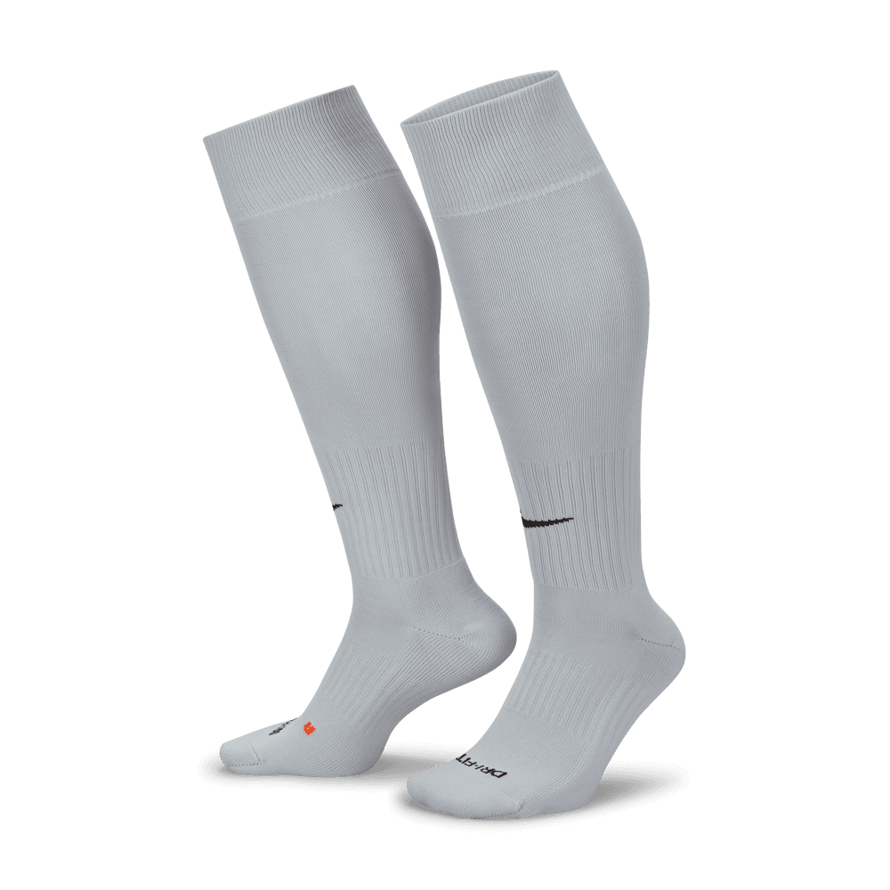 Nike Classic Knee-High Socks Wolf Grey (Pair - Lateral)